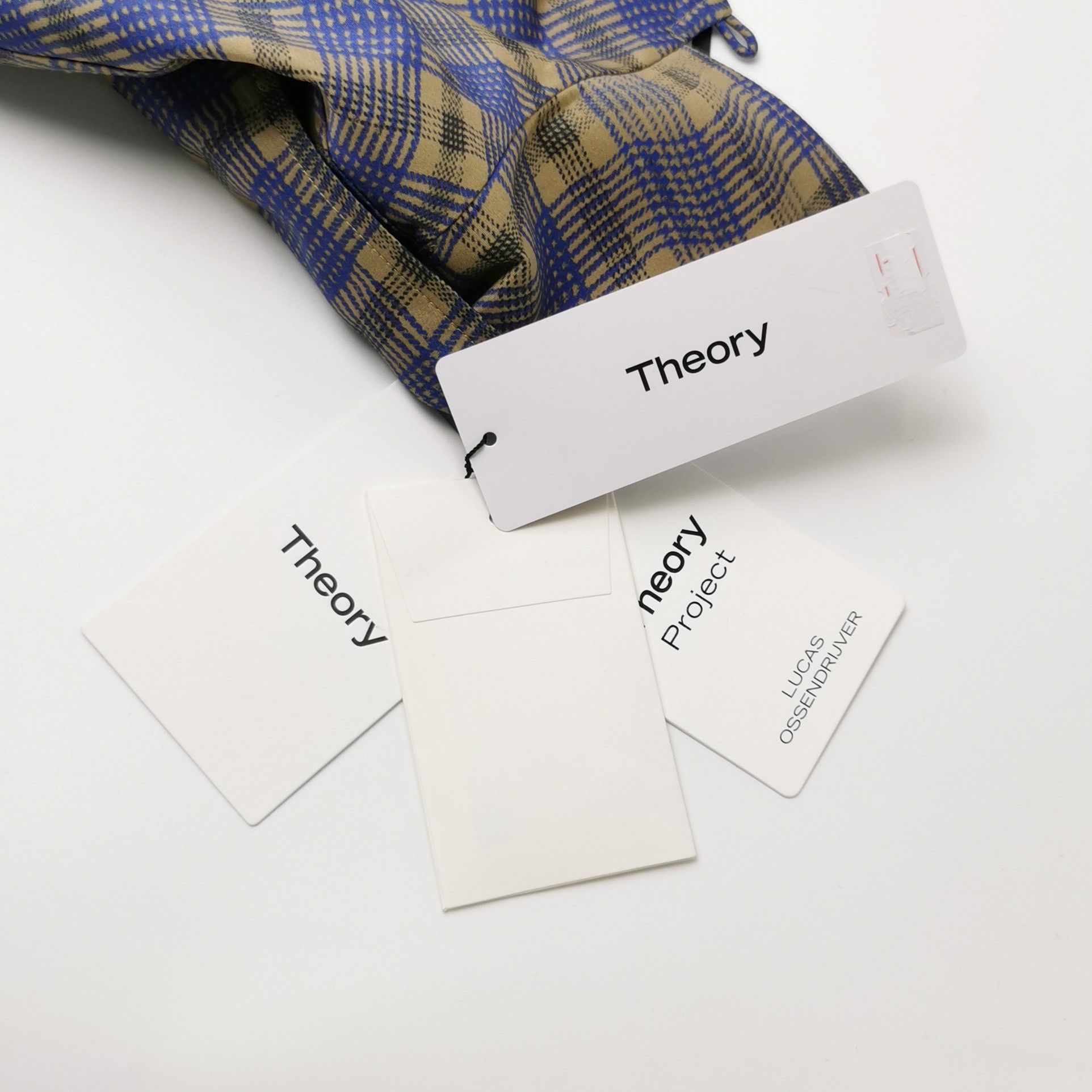 Theory Theory Project Plaid Silk Blend Shirt Size M Size US M / EU 48-50 / 2 - 4 Thumbnail