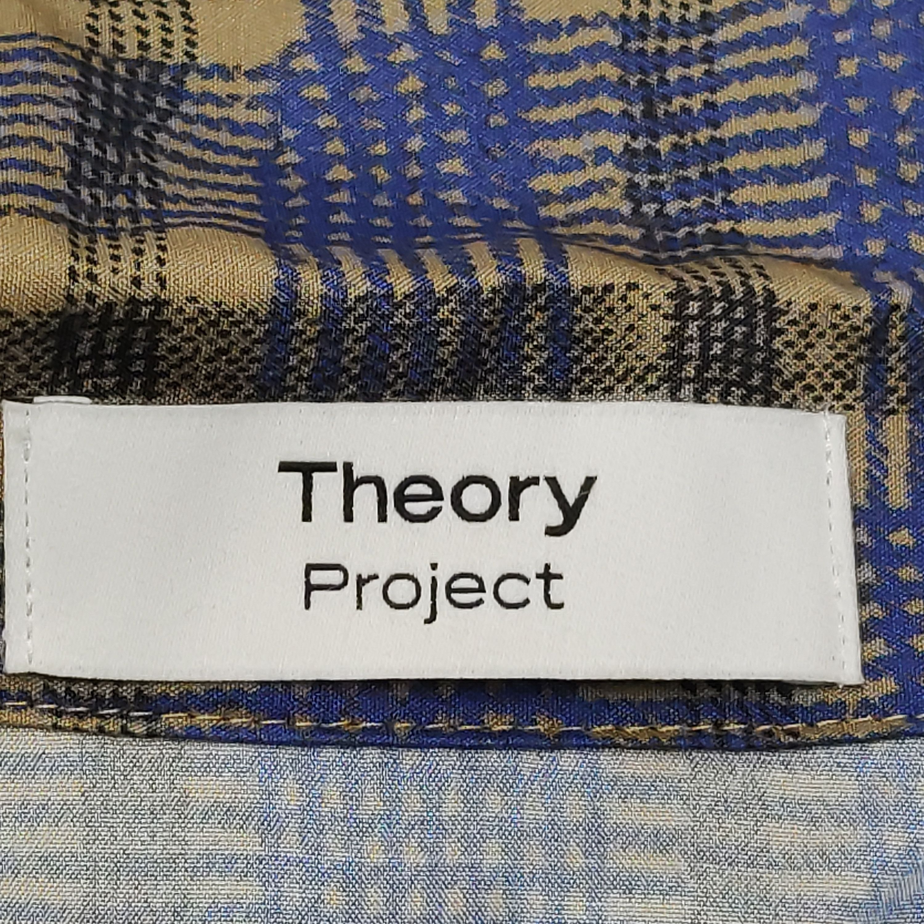 Theory Theory Project Plaid Silk Blend Shirt Size M Size US M / EU 48-50 / 2 - 5 Thumbnail