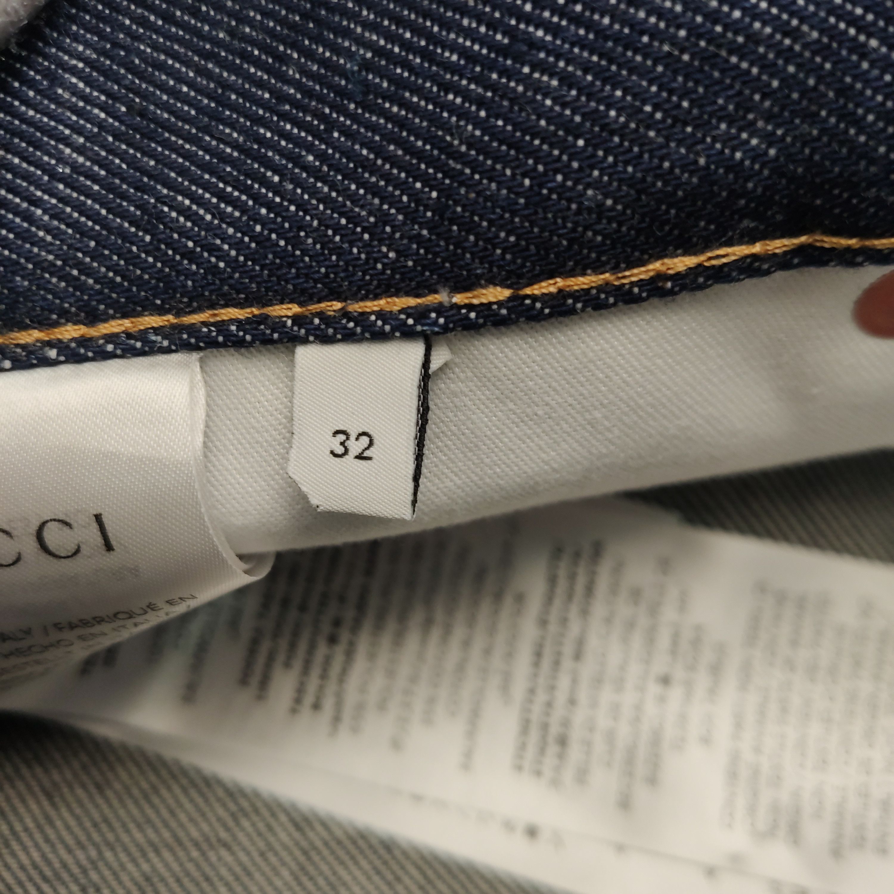 Gucci Gucci Side Logo Trim Denim Shorts Size 32 Size US 32 / EU 48 - 9 Thumbnail