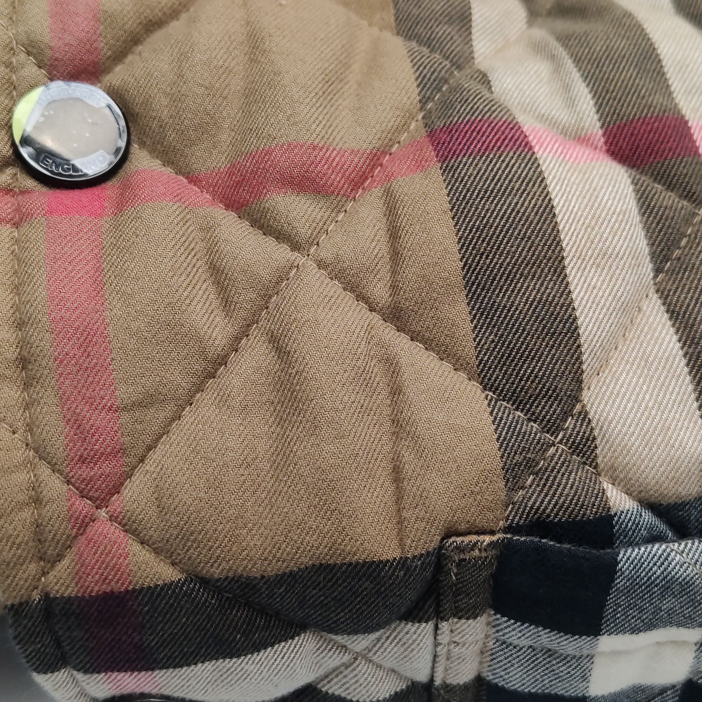 Burberry Burberry Check Quilted Cotton Jacket XL Size US XL / EU 56 / 4 - 9 Thumbnail