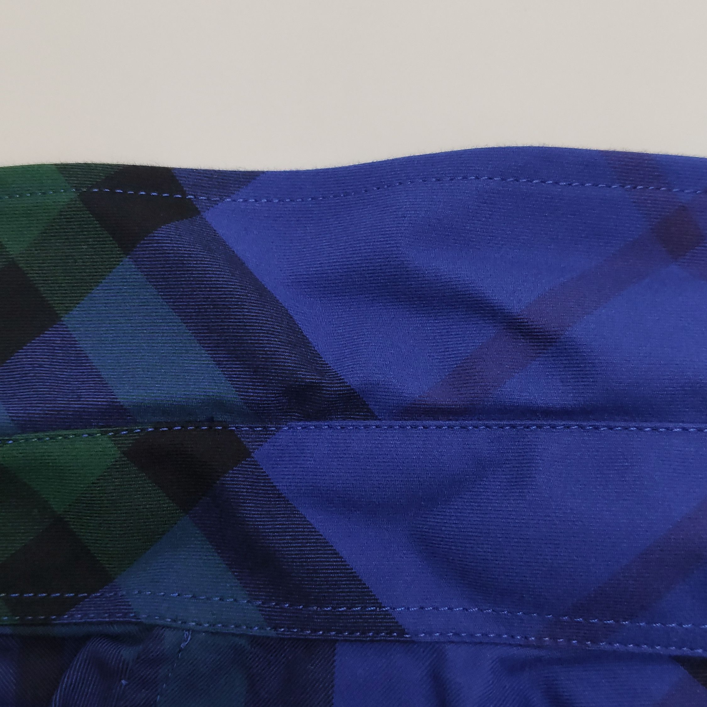 Burberry Burberry Blue Plaid Cotton Short Sleeve Shirt Size S Size US S / EU 44-46 / 1 - 10 Thumbnail