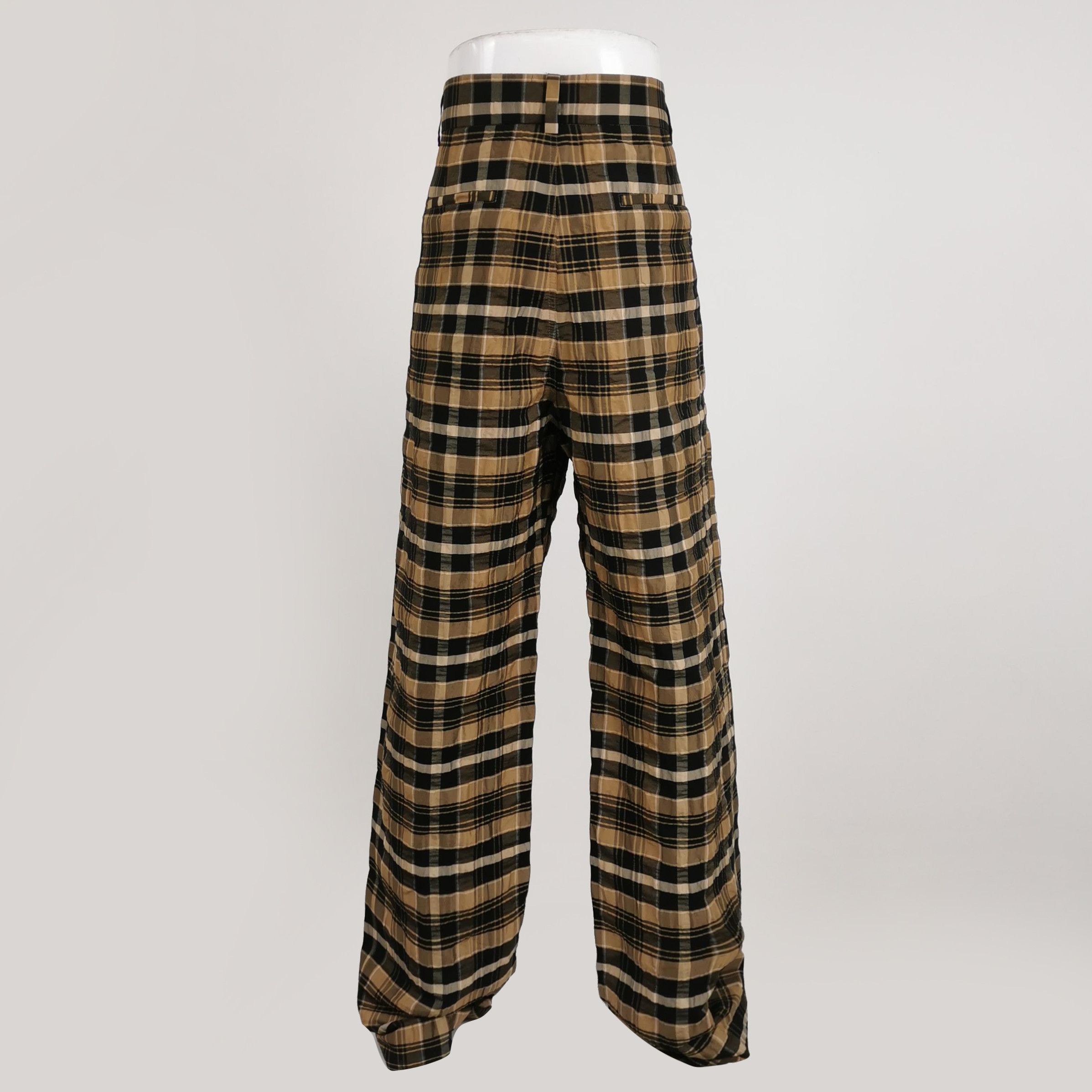 Nanushka Nanushka Plaid Pattern Casual Pants L Size US 34 / EU 50 - 2 Thumbnail