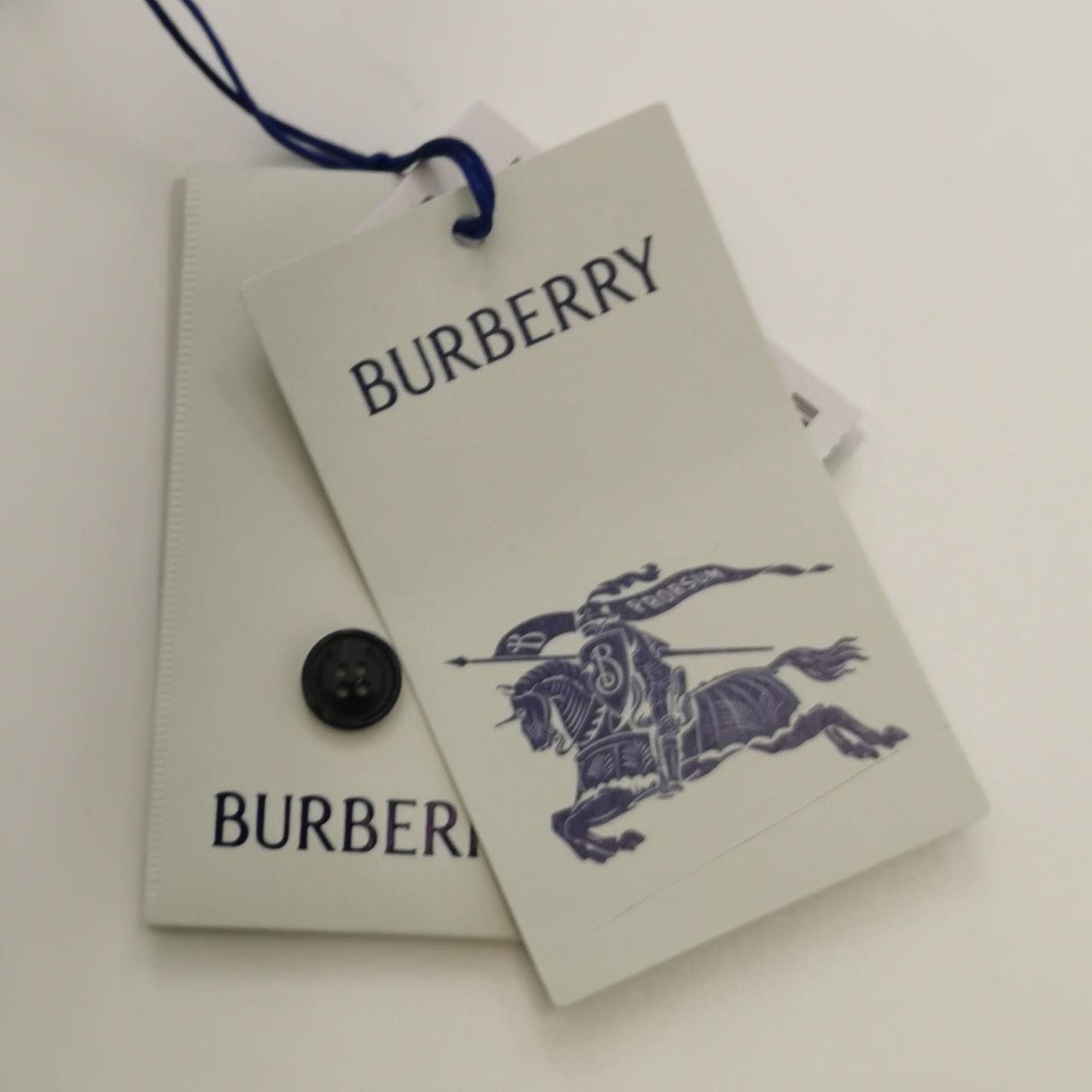 Burberry Burberry Navy Cotton Polo Shirt US S Size US S / EU 44-46 / 1 - 3 Thumbnail