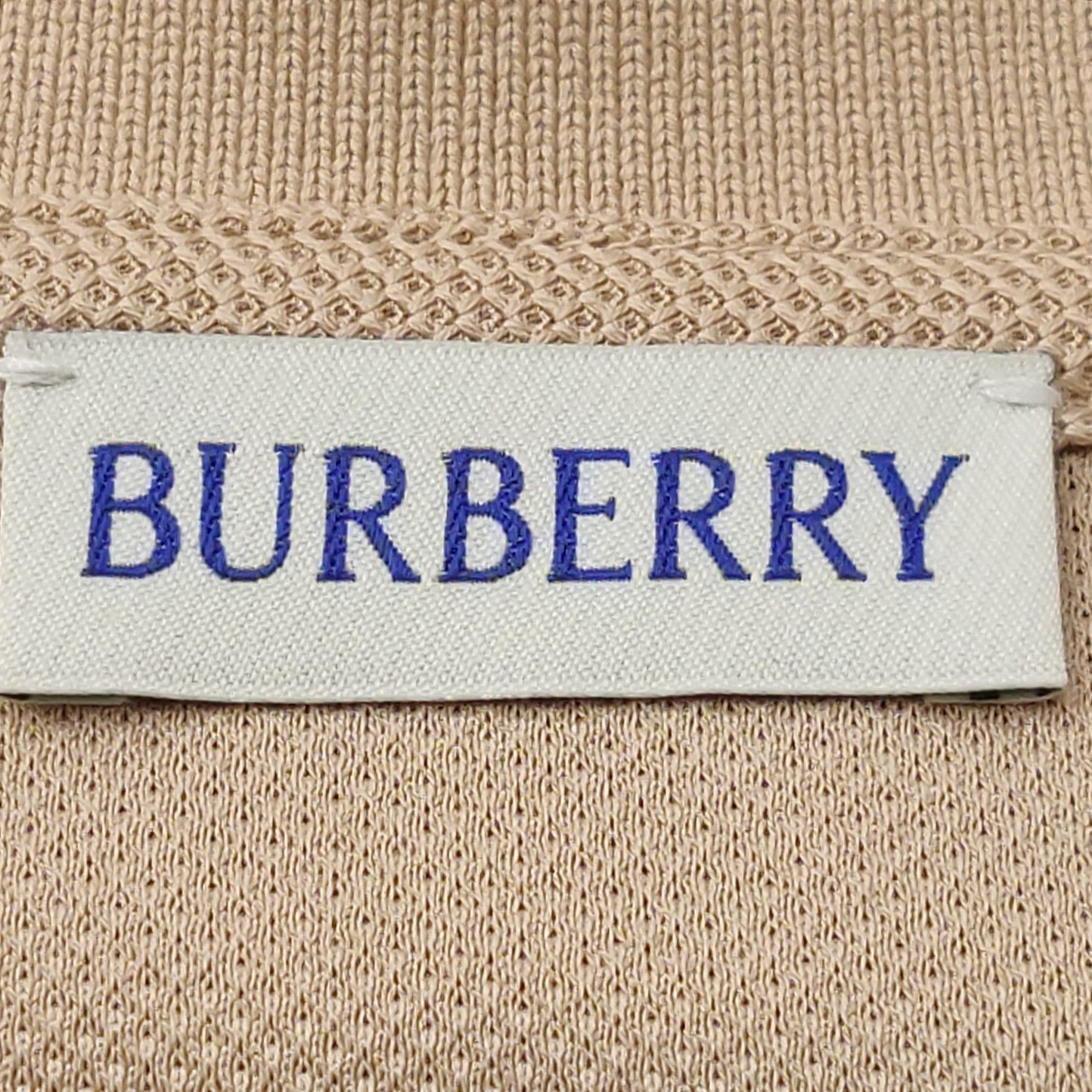 Burberry Burberry Solid Cotton Polo Shirt Size S Size US S / EU 44-46 / 1 - 5 Thumbnail