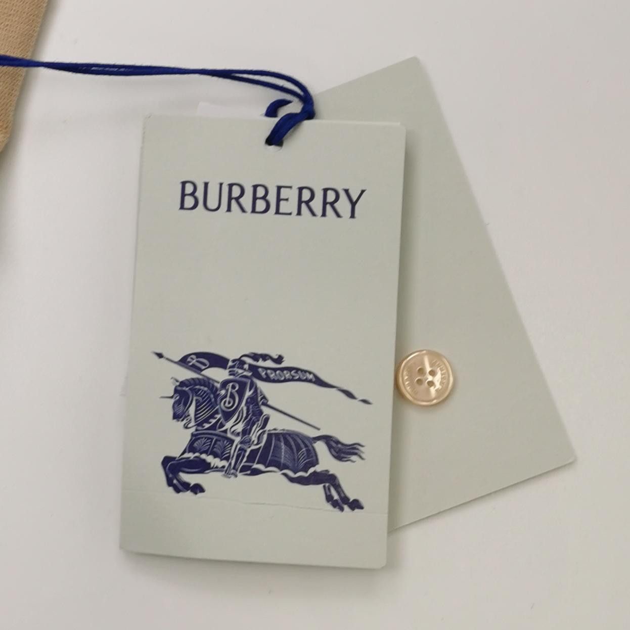 Burberry Burberry Solid Cotton Polo Shirt Size S Size US S / EU 44-46 / 1 - 3 Thumbnail