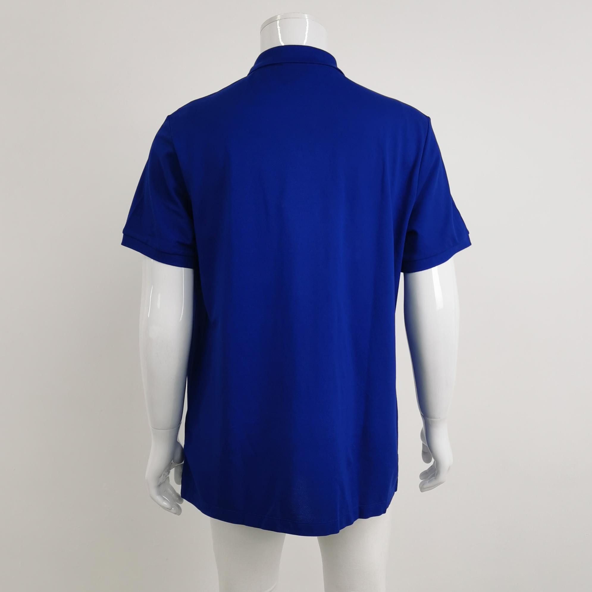 Burberry Burberry Blue Cotton Polo Shirt XXL Size US XXL / EU 58 / 5 - 2 Thumbnail