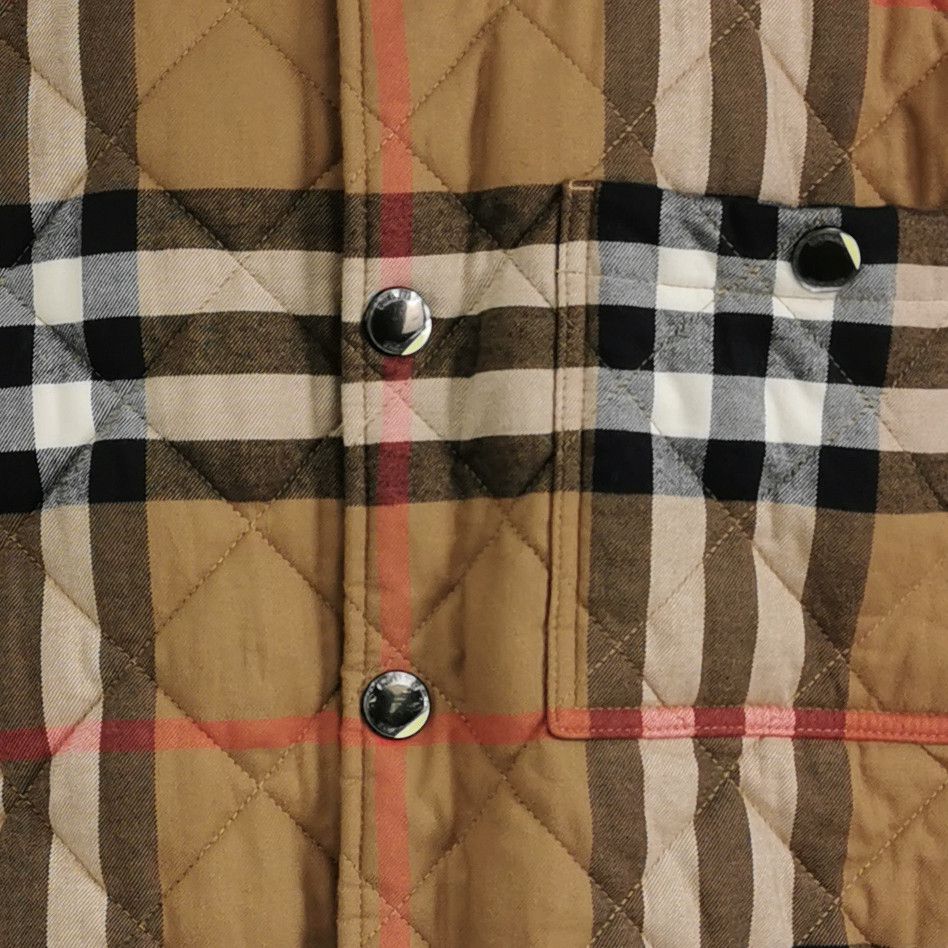 Burberry Burberry Quilted Check Light Jacket XL Size US XL / EU 56 / 4 - 3 Thumbnail