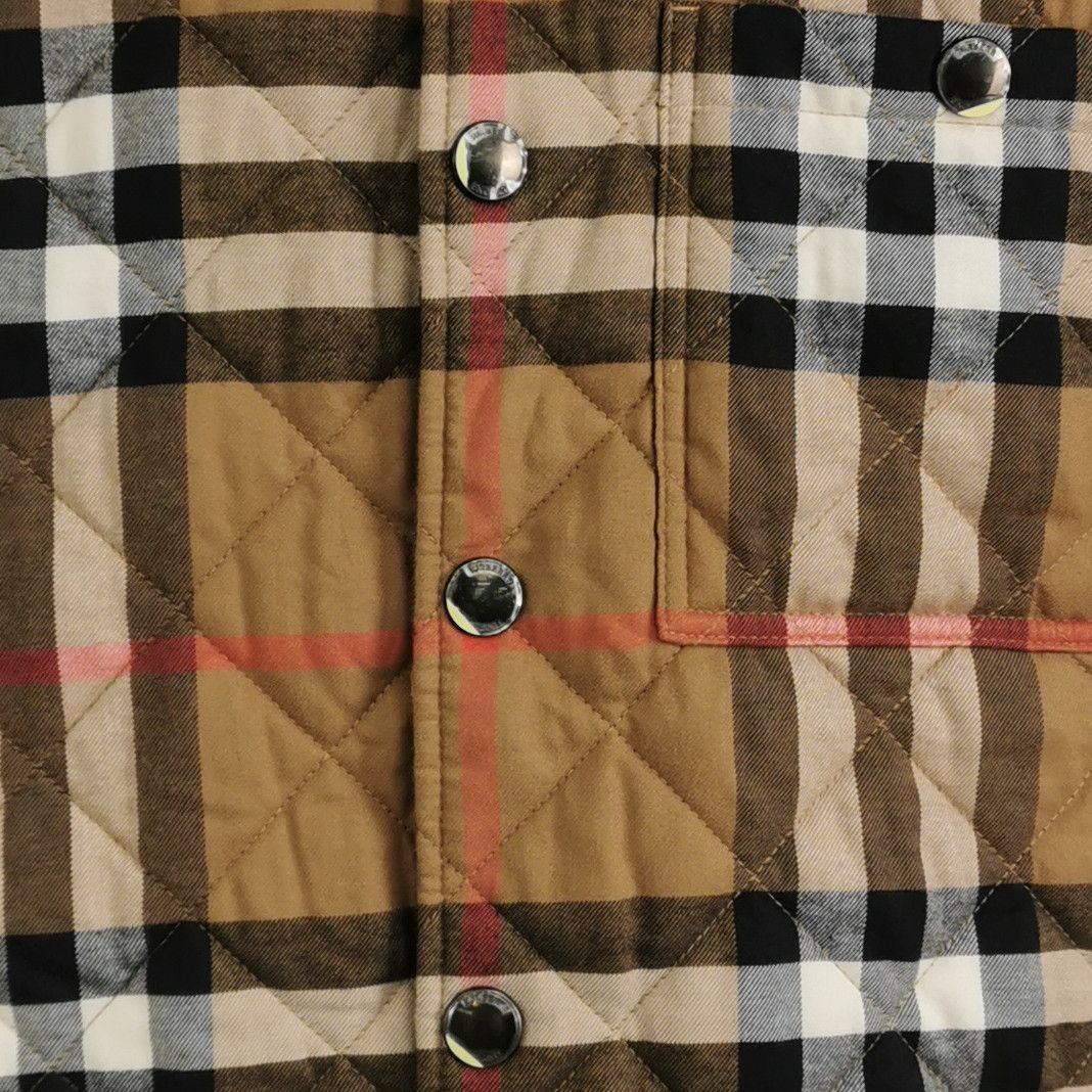 Burberry Burberry Check Quilted Shirt Jacket Size S Size US S / EU 44-46 / 1 - 3 Thumbnail