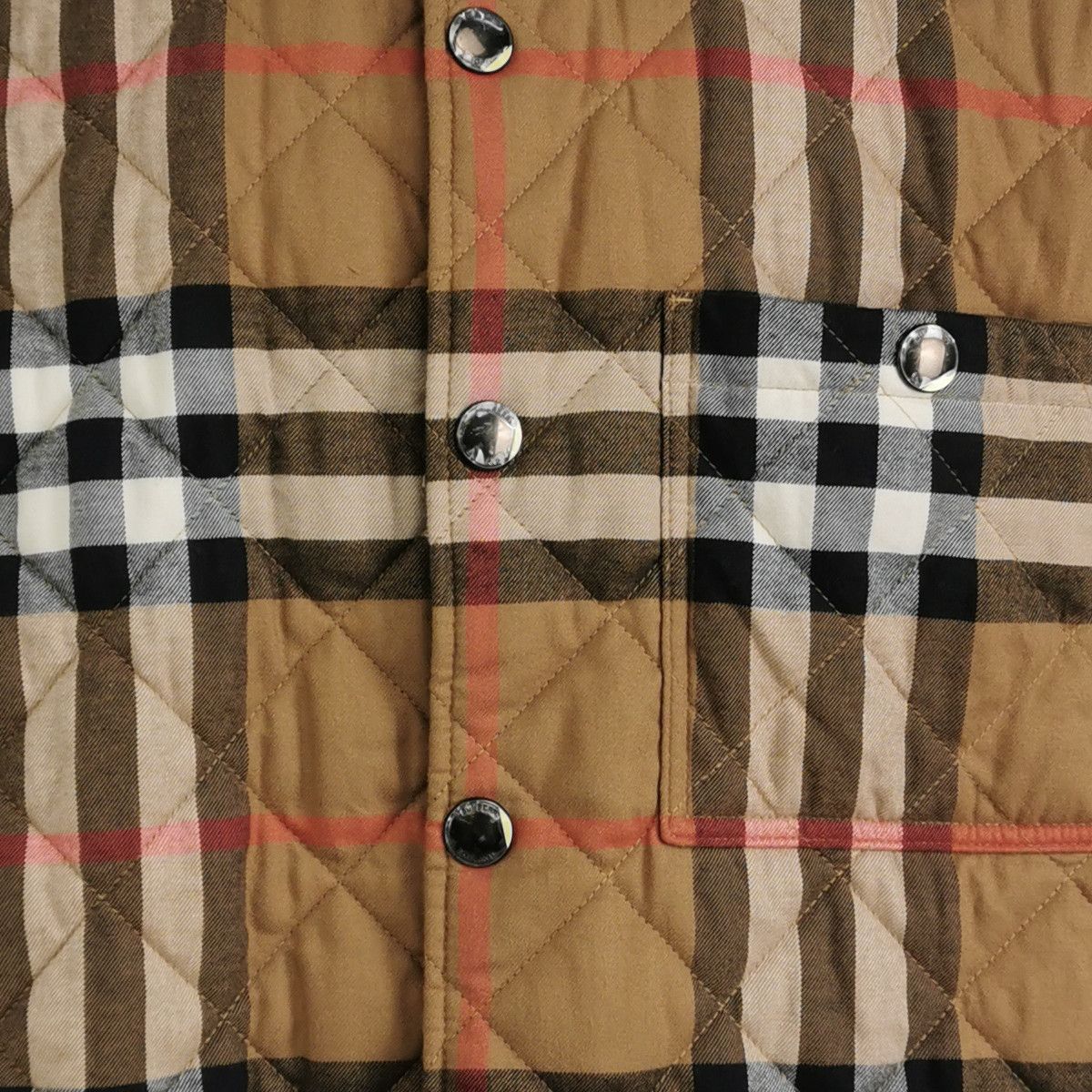 Burberry Burberry Check Quilted Shirt Jacket Size XL Size US XL / EU 56 / 4 - 3 Thumbnail