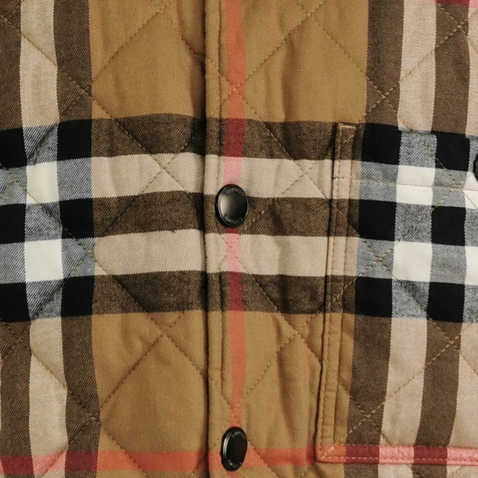 Burberry Burberry Vintage Check Quilted Jacket Size L Size US L / EU 52-54 / 3 - 3 Thumbnail