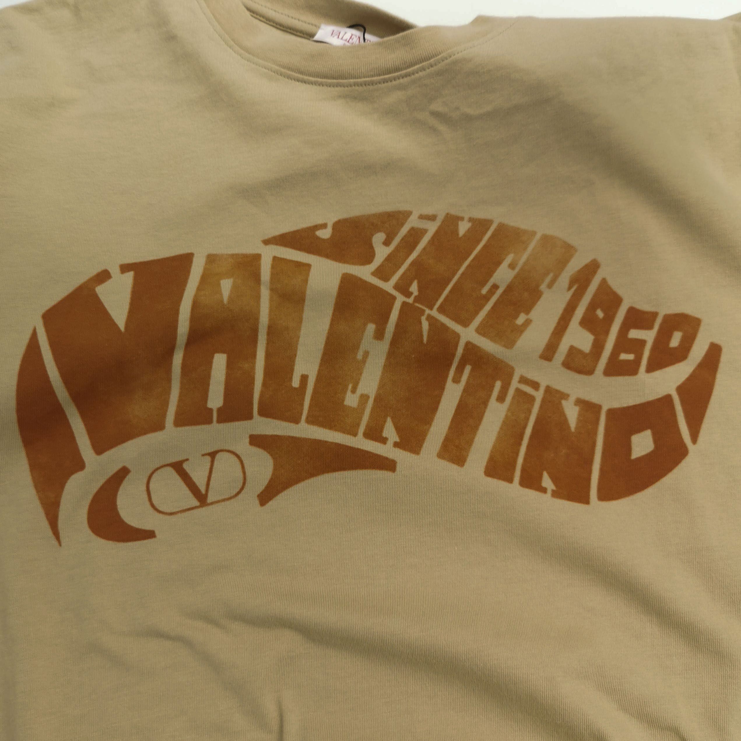 Valentino Valentino Logo Graphic Cotton T-Shirt L Size US L / EU 52-54 / 3 - 3 Thumbnail