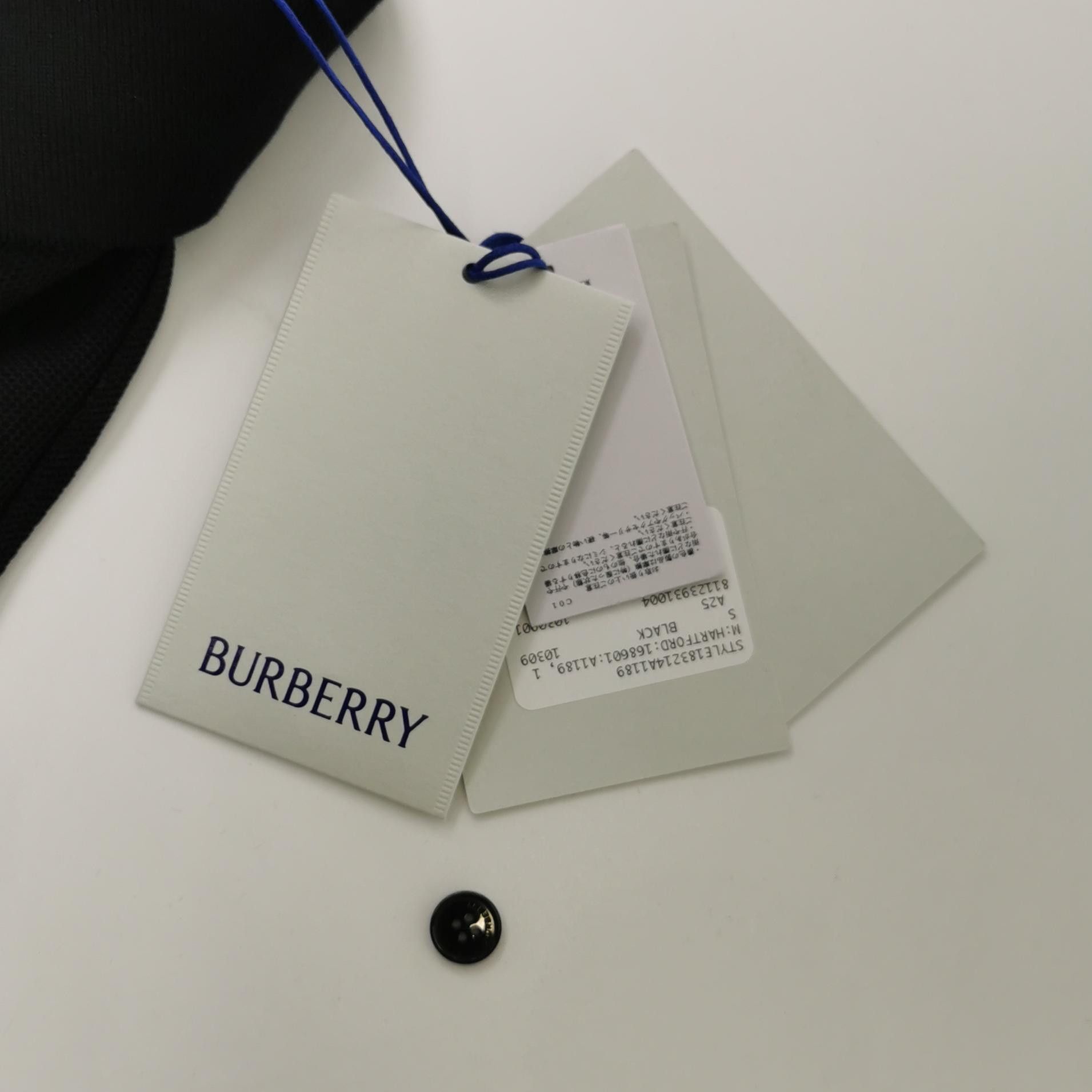 Burberry Burberry Black Cotton Polo Shirt S Size US S / EU 44-46 / 1 - 3 Thumbnail