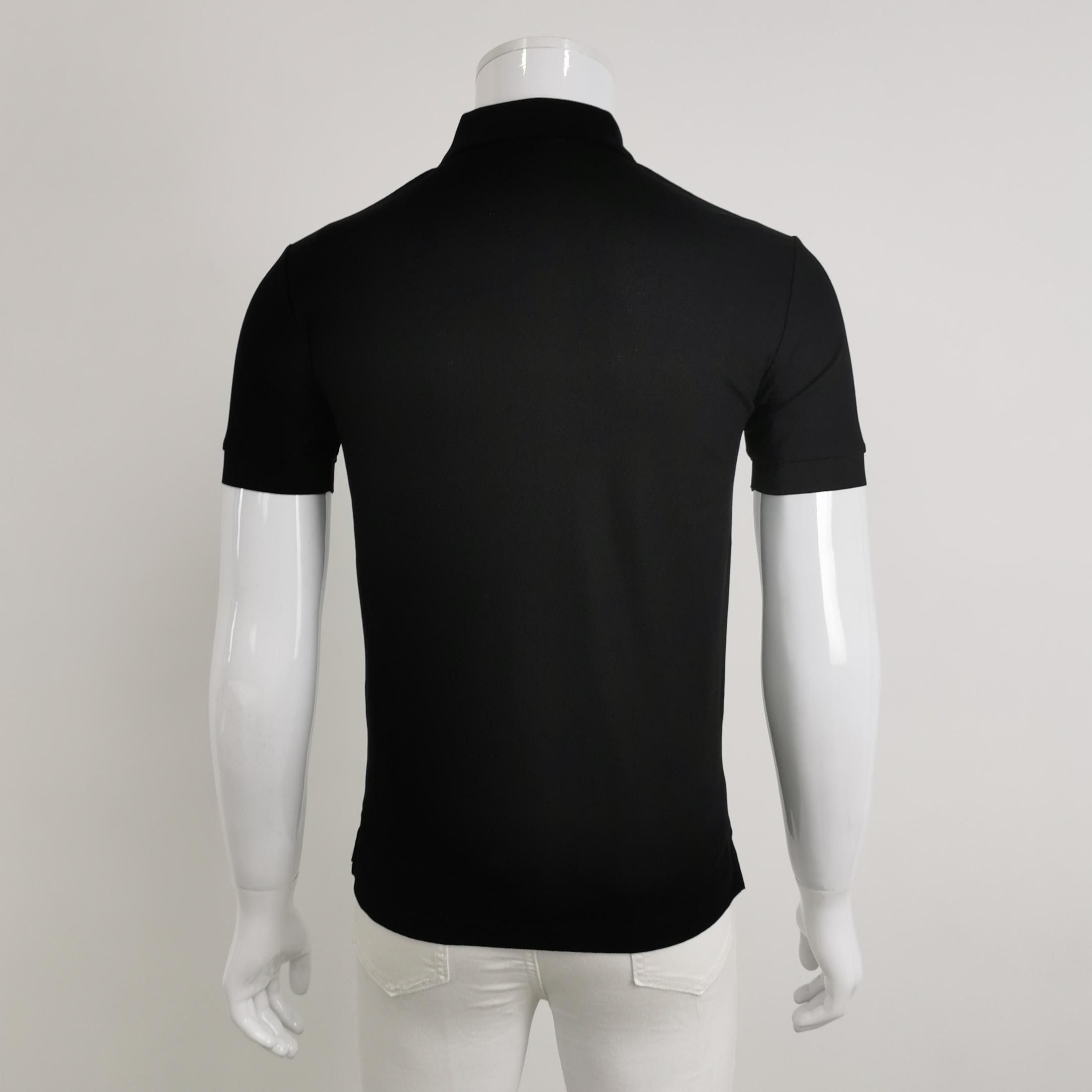 Burberry Burberry Black Cotton Polo Shirt S Size US S / EU 44-46 / 1 - 2 Thumbnail