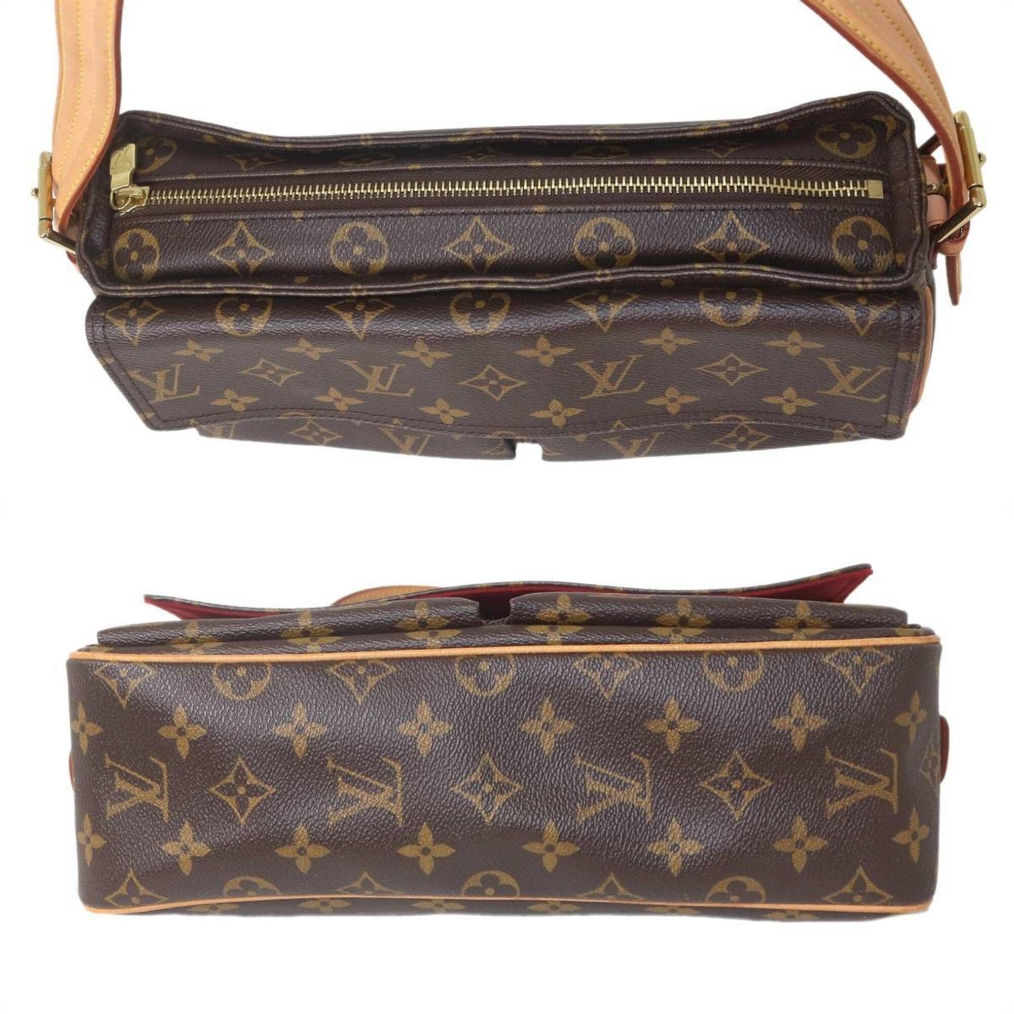 Louis Vuitton LOUIS VUITTON VivaCite MM Handbag, Monogram Brown, M51164 DU0086 Size ONE SIZE - 5 Thumbnail