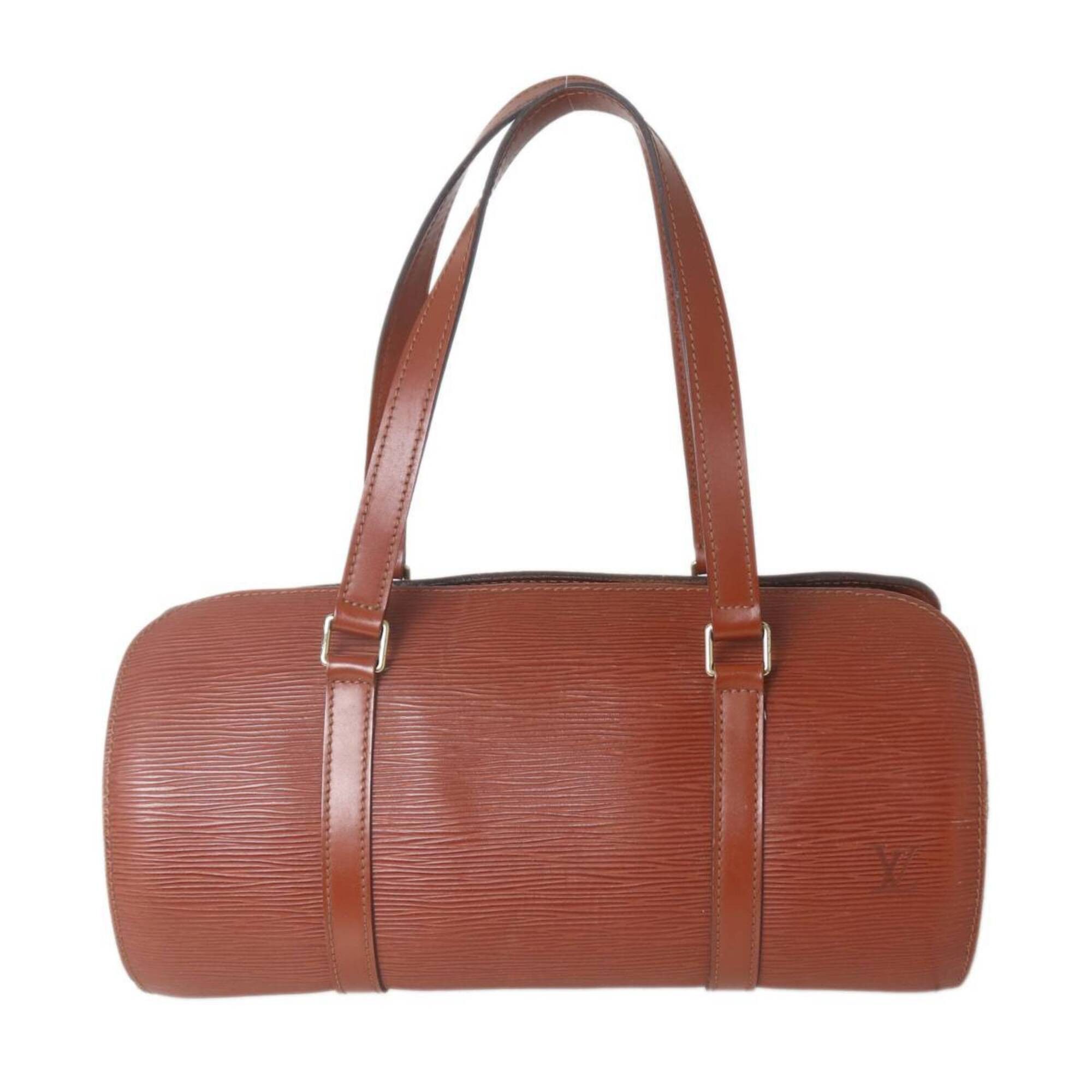 Louis Vuitton LOUIS VUITTON Soufflot Handbag, Epi Leather, Kenya Brown, M52223 AR0948 Size ONE SIZE - 2 Thumbnail