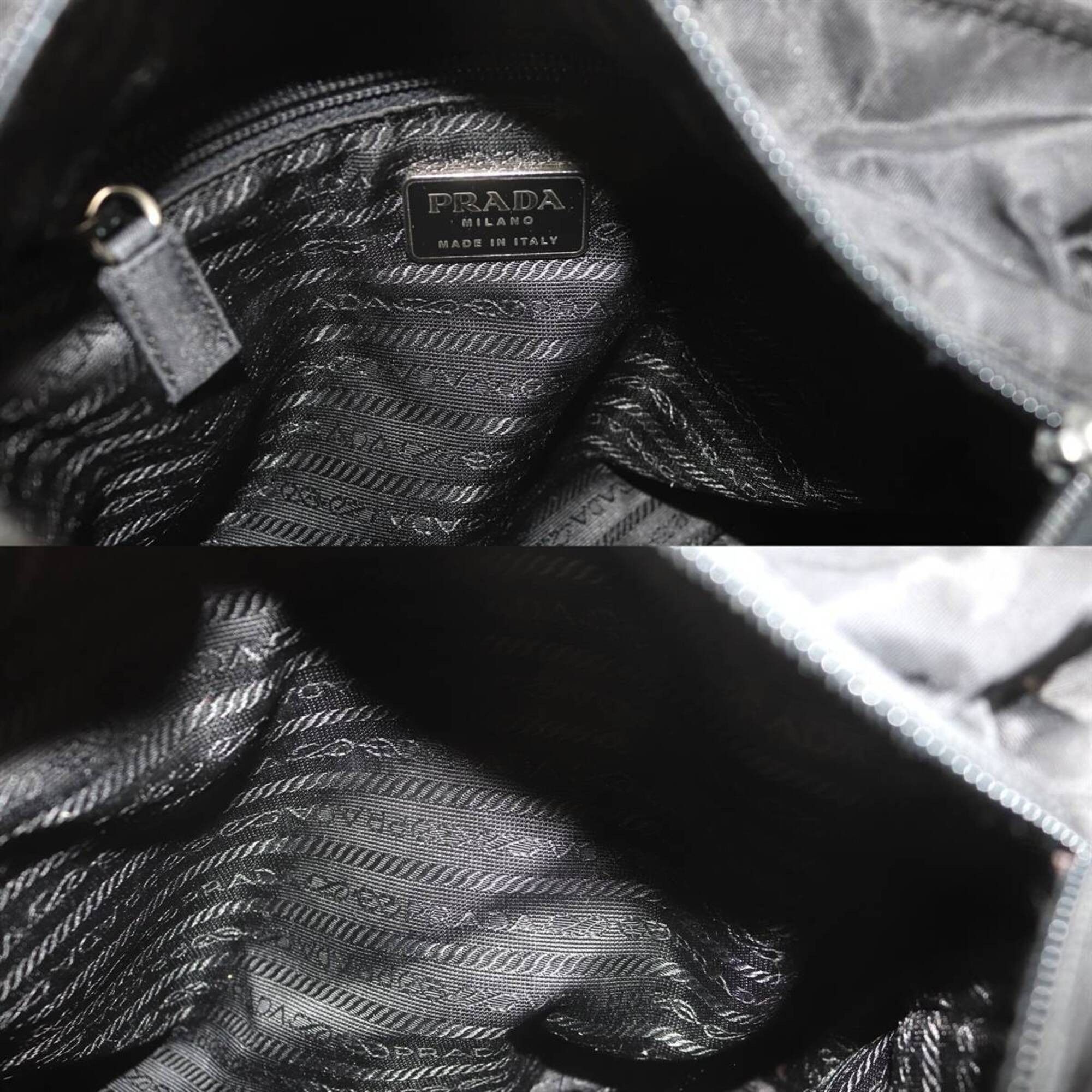 Prada PRADA tote bag, black Size ONE SIZE - 9 Thumbnail