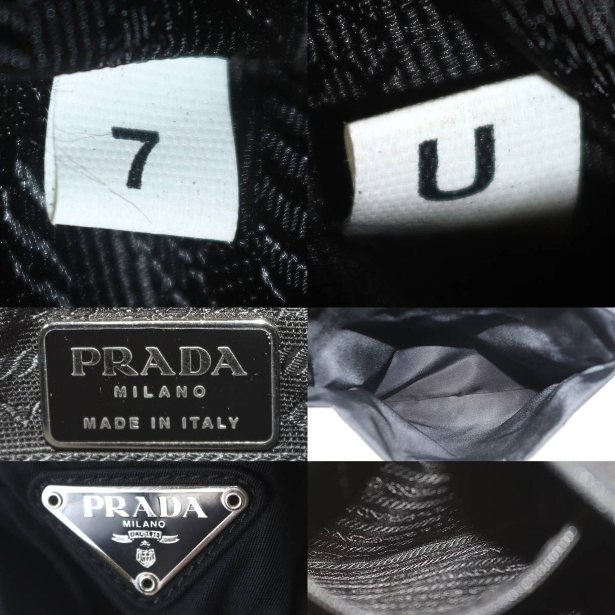 Prada PRADA tote bag, black Size ONE SIZE - 10 Thumbnail