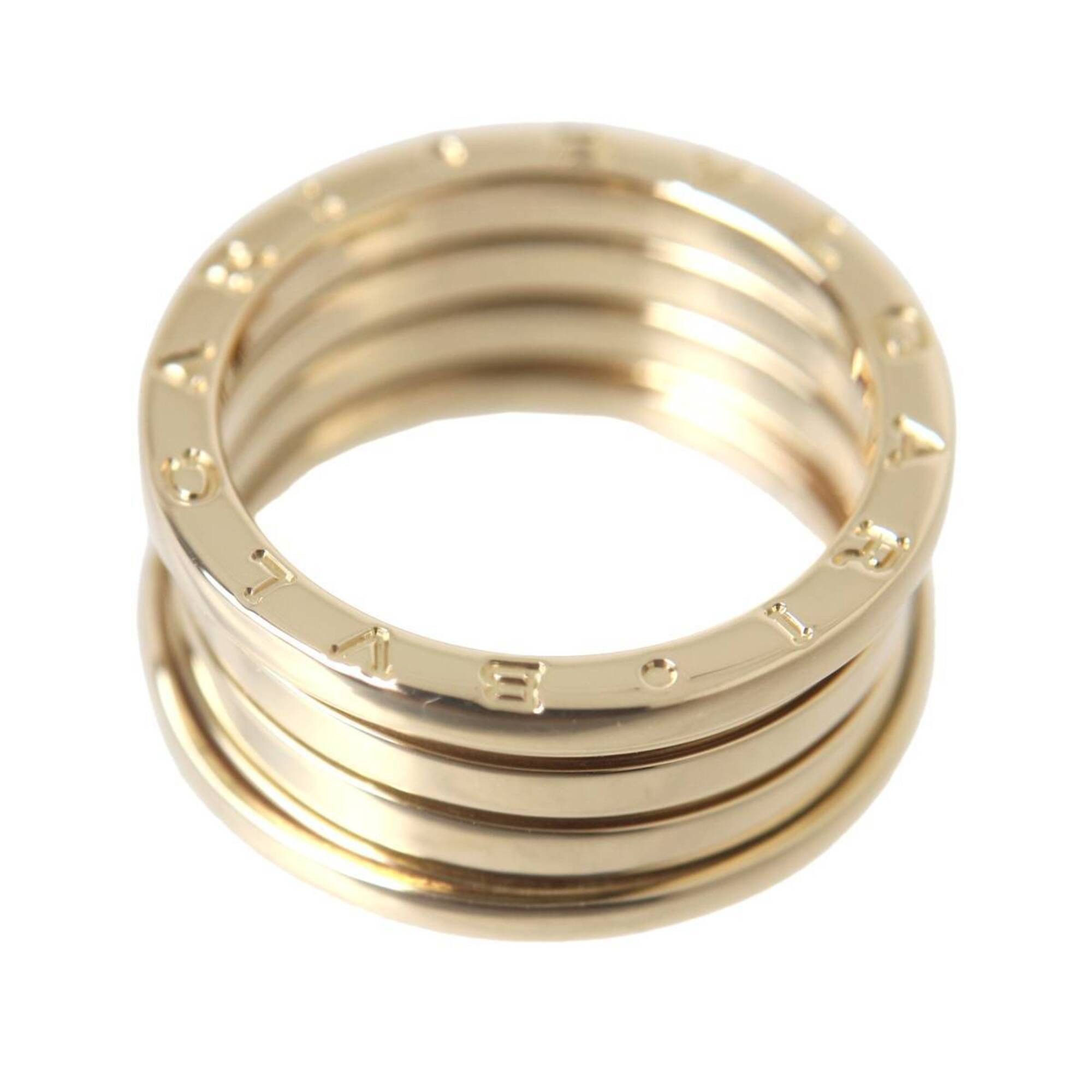 Bvlgari BVLGARI B-zero1 Ring, 4-band, Size 59, MADE IN ITALY, 750 2337AL, 18K Yellow Gold, 11.1g, 18 Size ONE SIZE - 2 Thumbnail