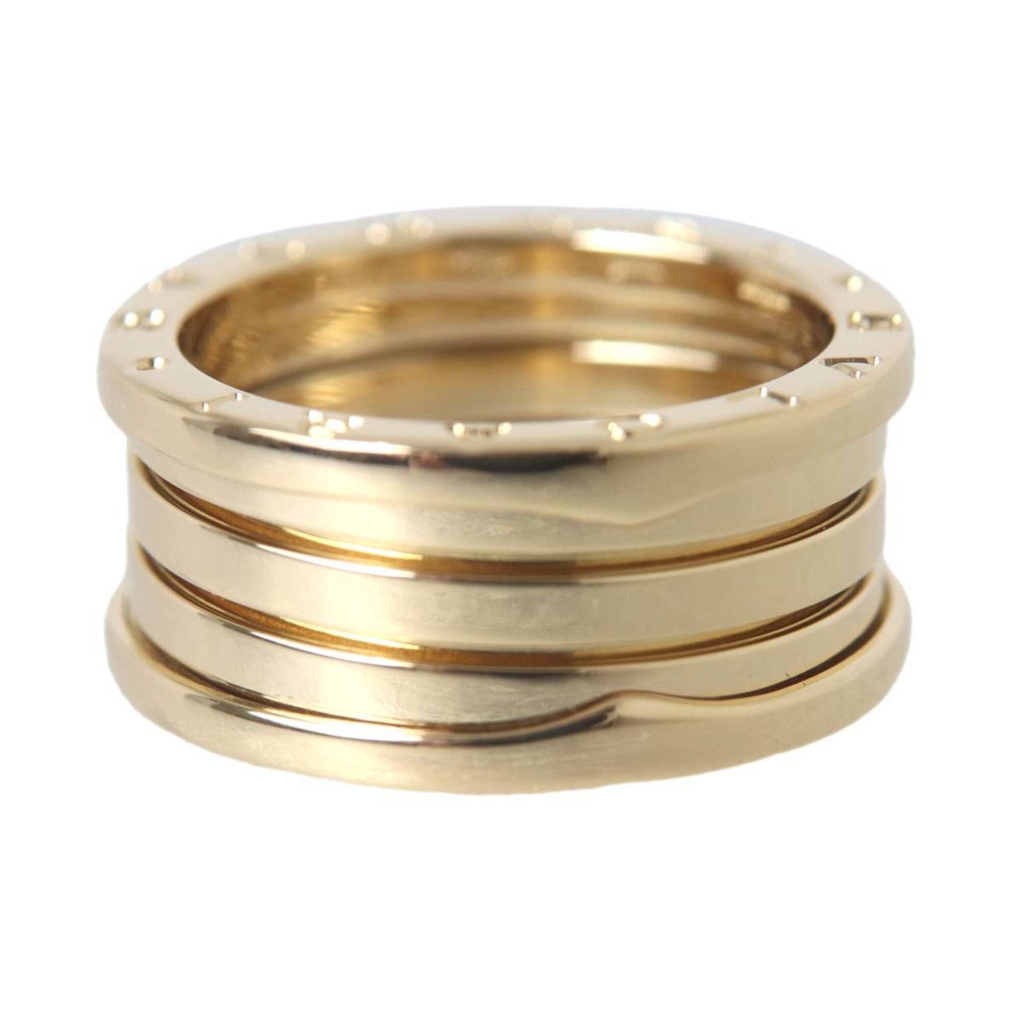 Bvlgari BVLGARI B-zero1 Ring, 4-band, Size 59, MADE IN ITALY, 750 2337AL, 18K Yellow Gold, 11.1g, 18 Size ONE SIZE - 4 Thumbnail
