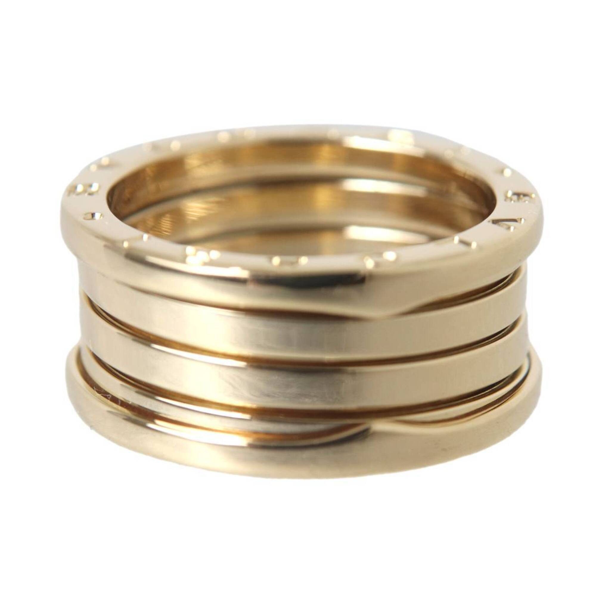 Bvlgari BVLGARI B-zero1 Ring, 4-band, Size 59, MADE IN ITALY, 750 2337AL, 18K Yellow Gold, 11.1g, 18 Size ONE SIZE - 6 Thumbnail
