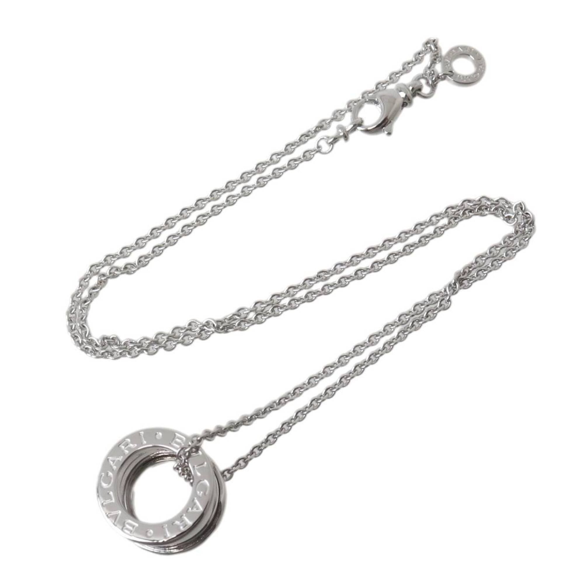 Bvlgari BVLGARI B-zero1 pendant necklace, MADE IN ITALY, 750 18K white gold, 11.2g, 40.5cm. Size ONE SIZE - 3 Thumbnail