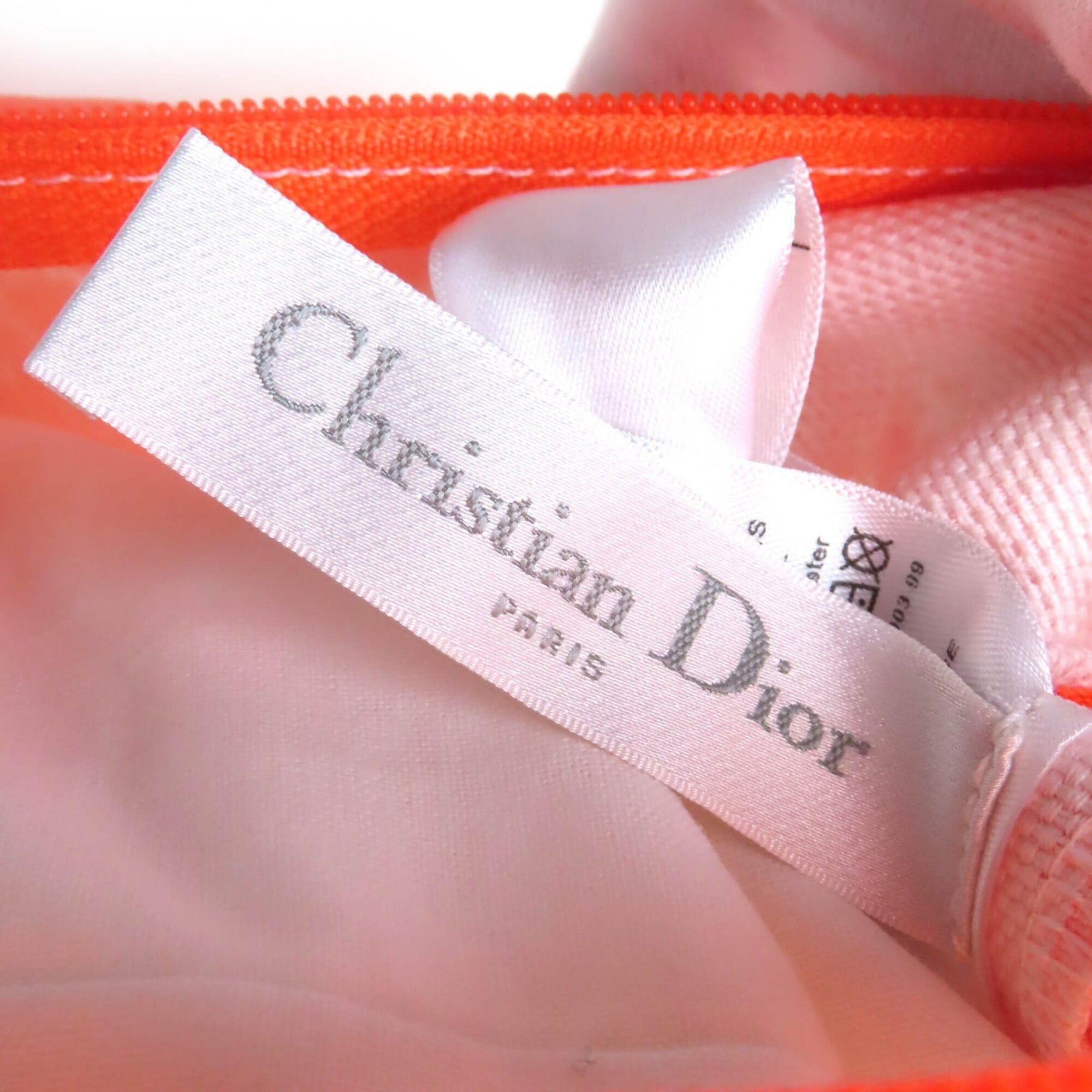 Dior Christian Dior HYP02RCO0U Dioliviera Cushion, Linen Blend, Orange, Made in France, Authentic, Recommended for Men and Women ◎ Size ONE SIZE - 6 Thumbnail