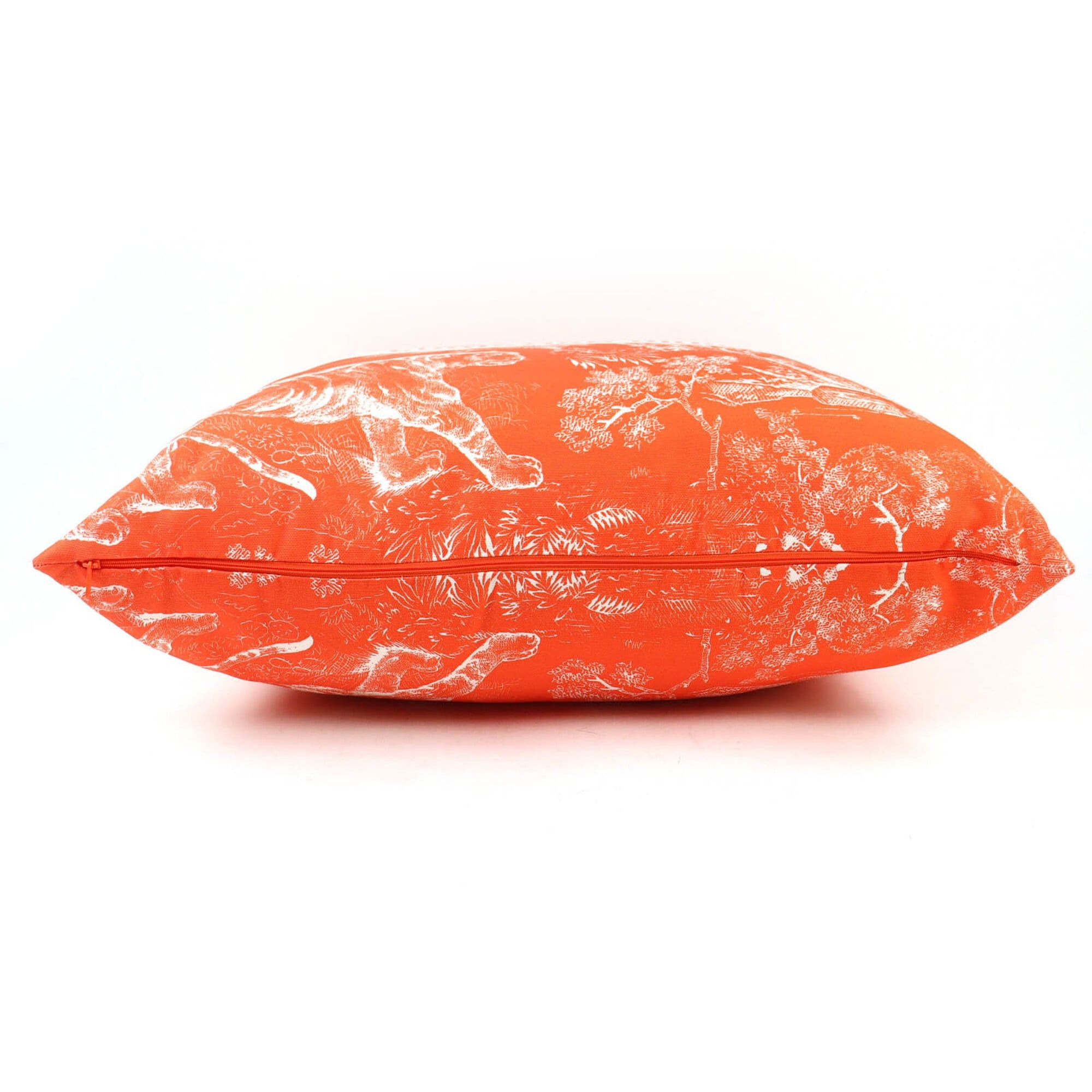 Dior Christian Dior HYP02RCO0U Dioliviera Cushion, Linen Blend, Orange, Made in France, Authentic, Recommended for Men and Women ◎ Size ONE SIZE - 4 Thumbnail