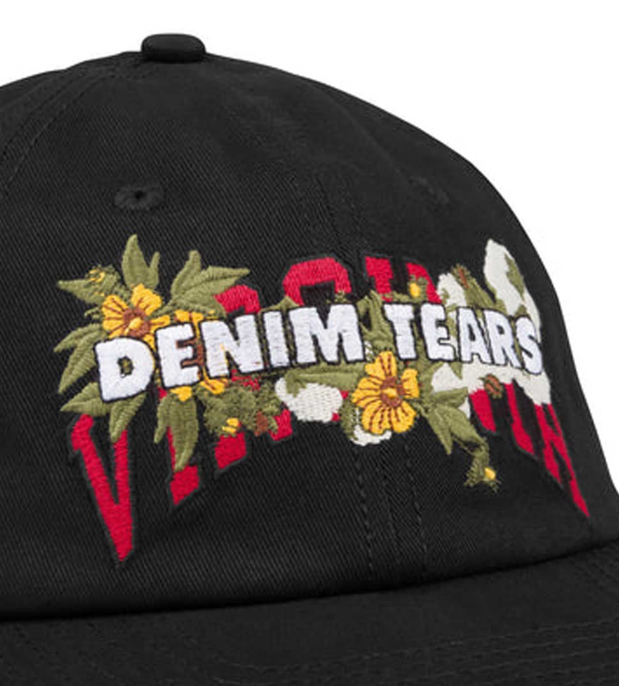 DENIM TEARS Virginia Cap Black Size ONE SIZE - 3 Thumbnail