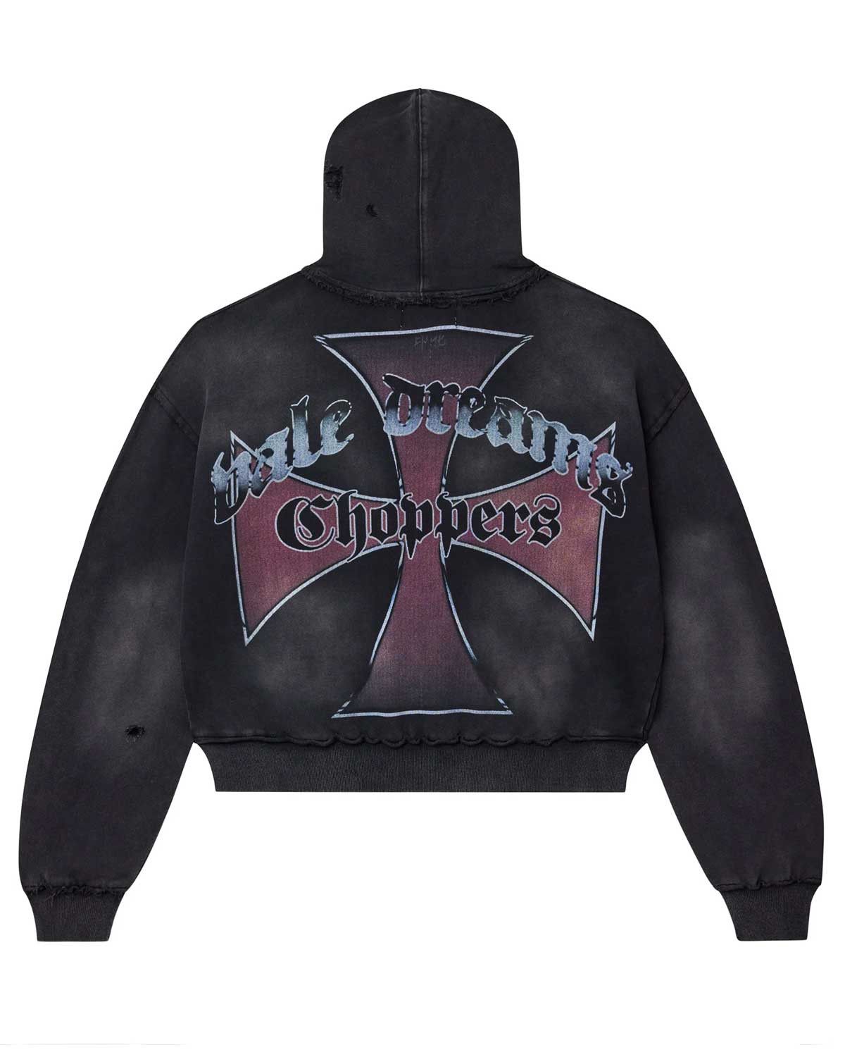Vale Forever Chopper Pullover Hoodie Black Size US XL / EU 56 / 4 - 2 Thumbnail