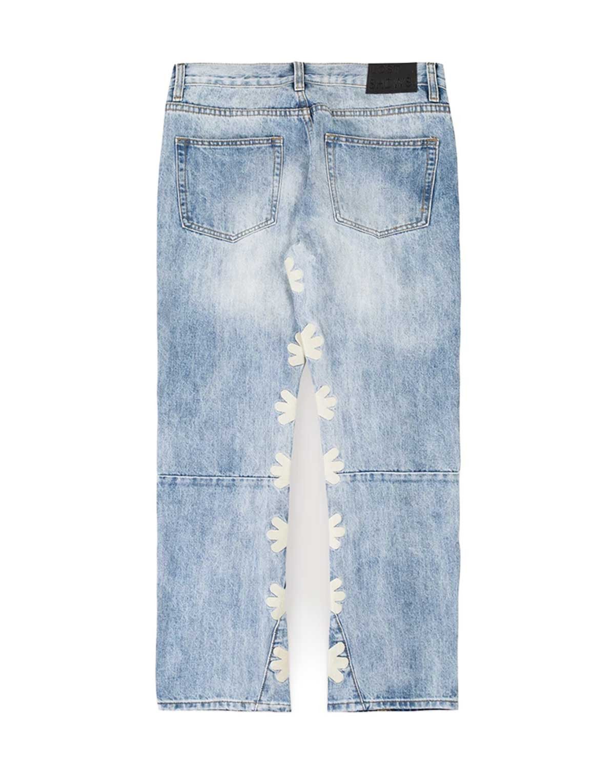 LOSTSHDWS Lost Shdws Dark Shdws Denim Blue/Bone Size US 30 / EU 46 - 2 Thumbnail