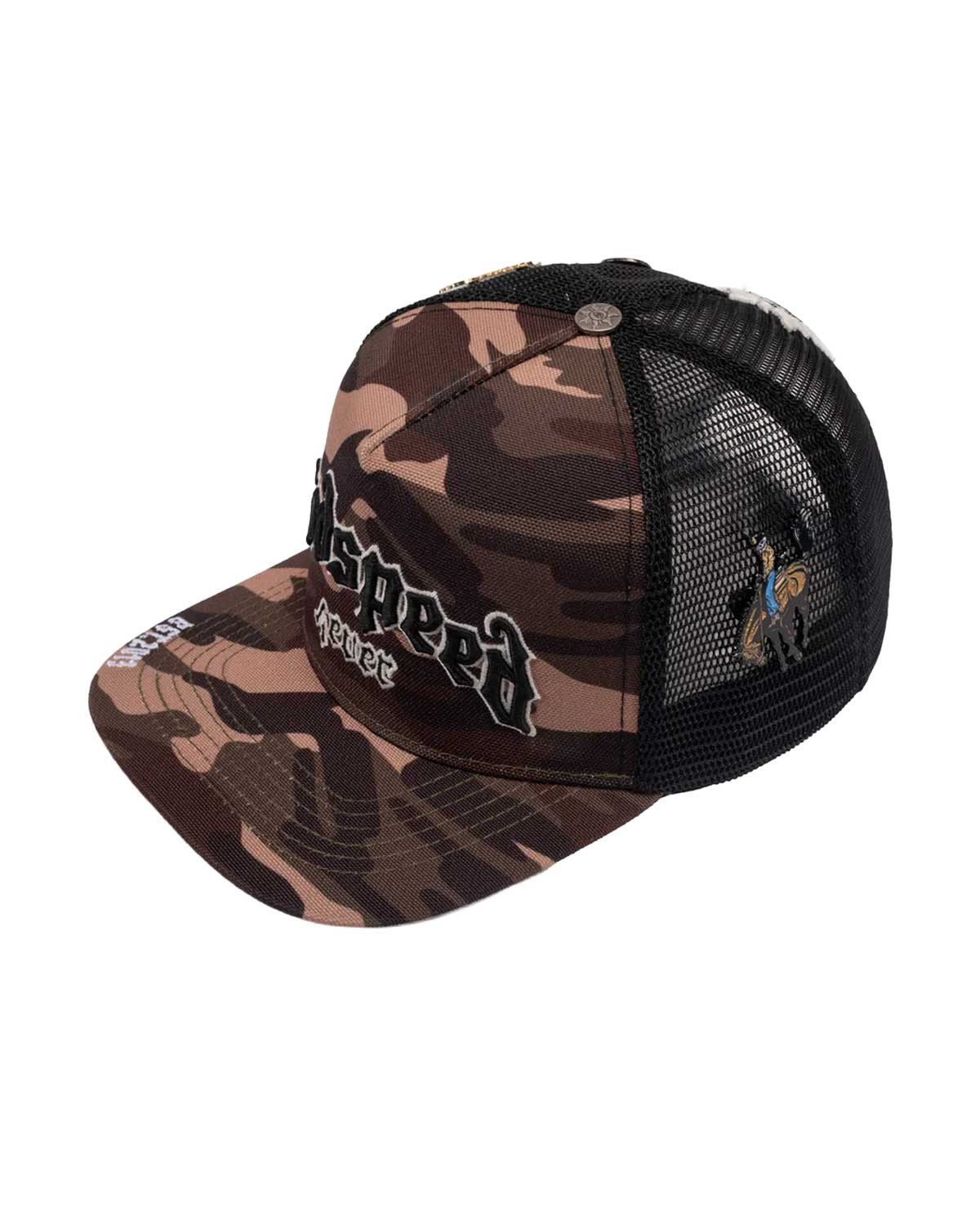 Godspeed Forever Trucker Hat Brown/Green Camo Size ONE SIZE - 4 Thumbnail
