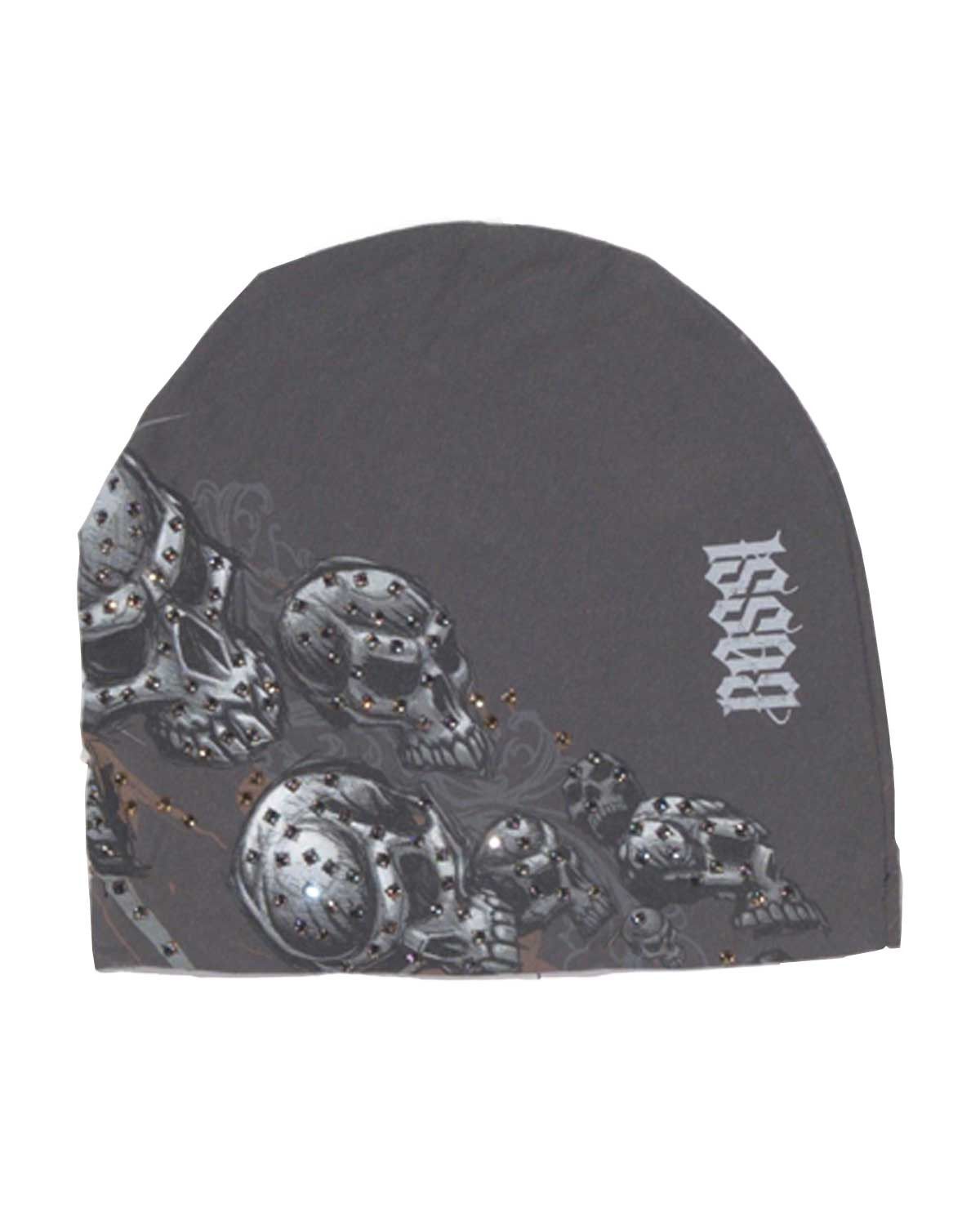 Other Bossi Vintage Rhinestone Beanie Grey Size ONE SIZE - 2 Thumbnail