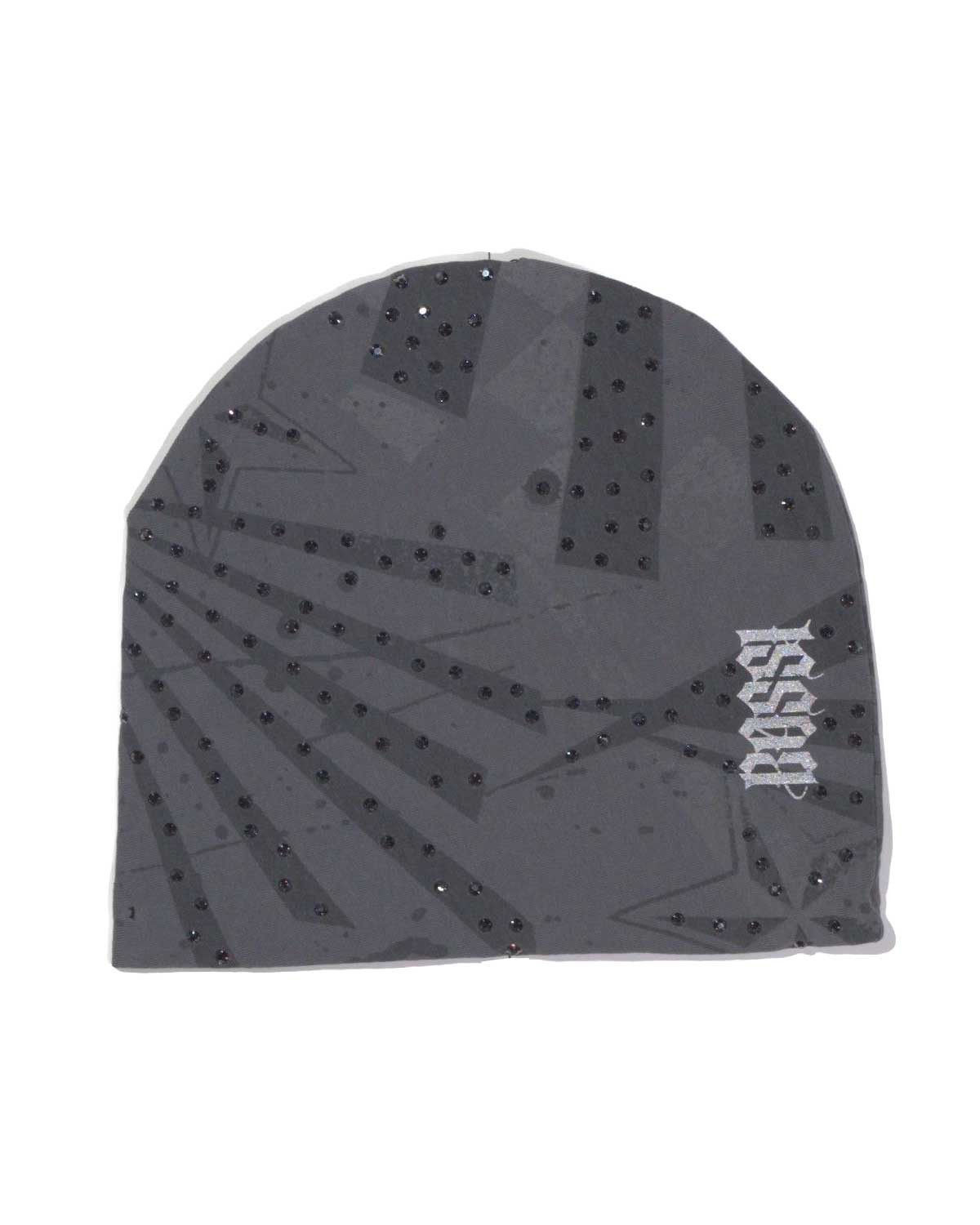 Other Bossi Vintage Rhinestone Beanie Black/Grey Size ONE SIZE - 2 Thumbnail