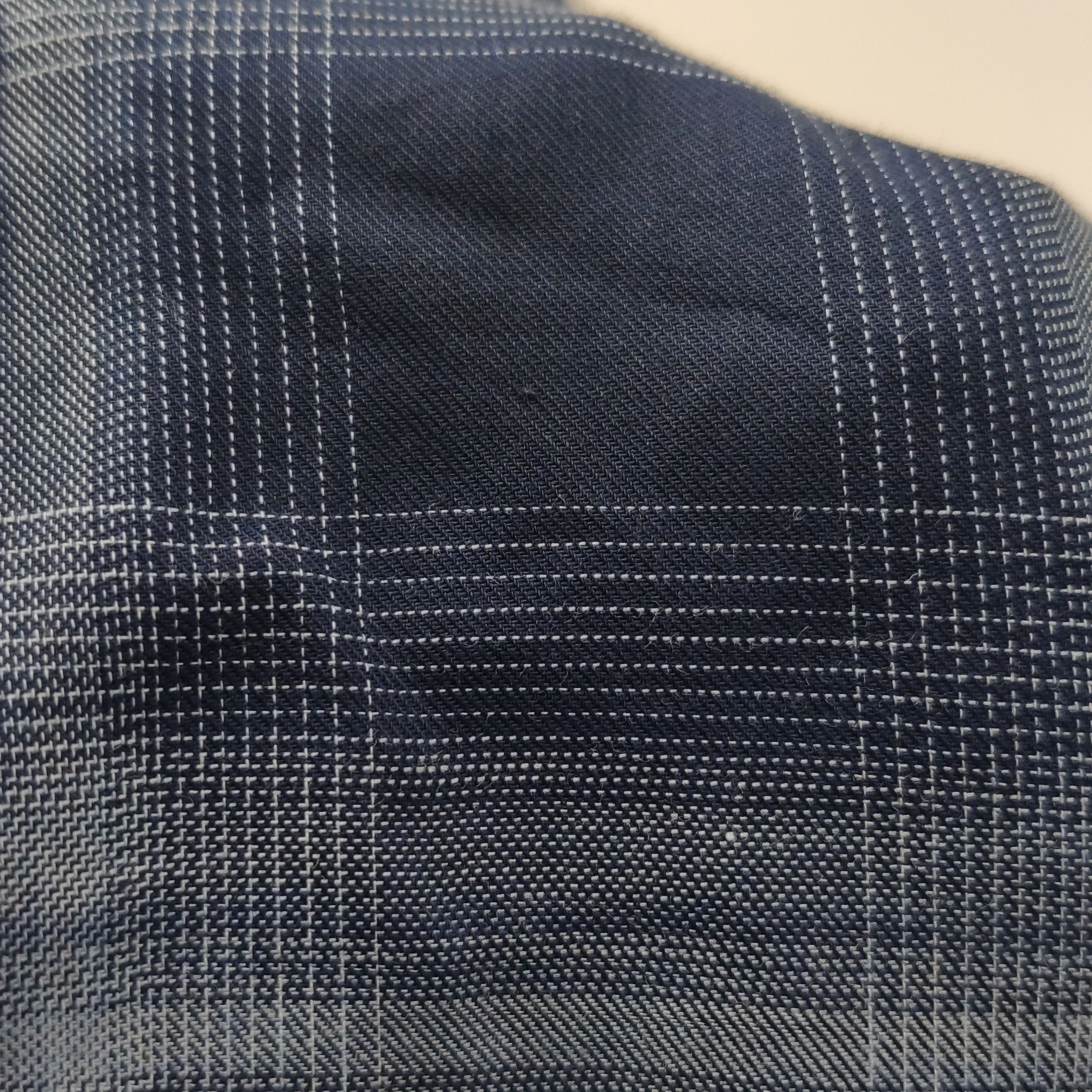 Theory Theory Blue Plaid Cotton Flannel Shirt S Size US S / EU 44-46 / 1 - 11 Thumbnail