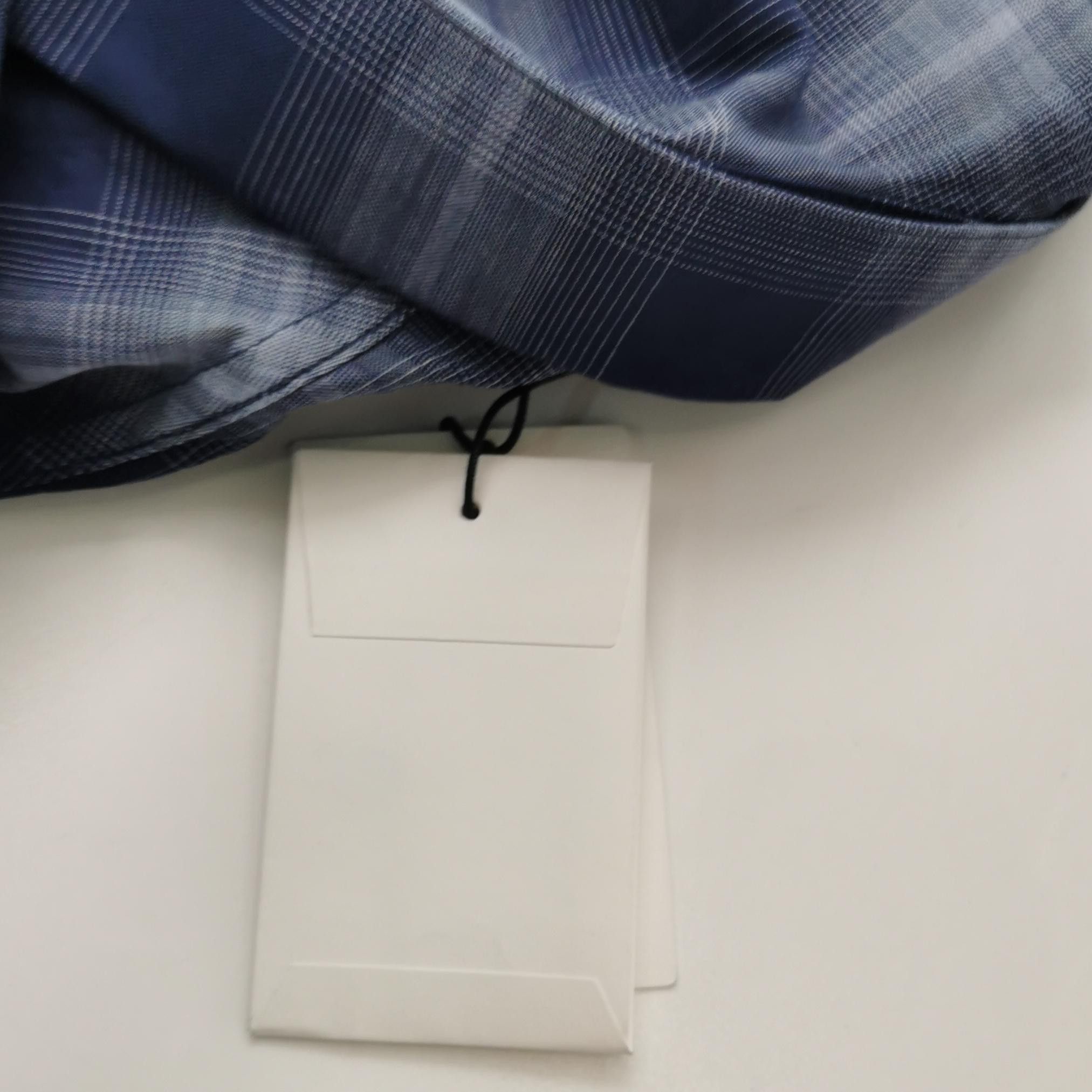 Theory Theory Blue Plaid Cotton Flannel Shirt S Size US S / EU 44-46 / 1 - 5 Thumbnail