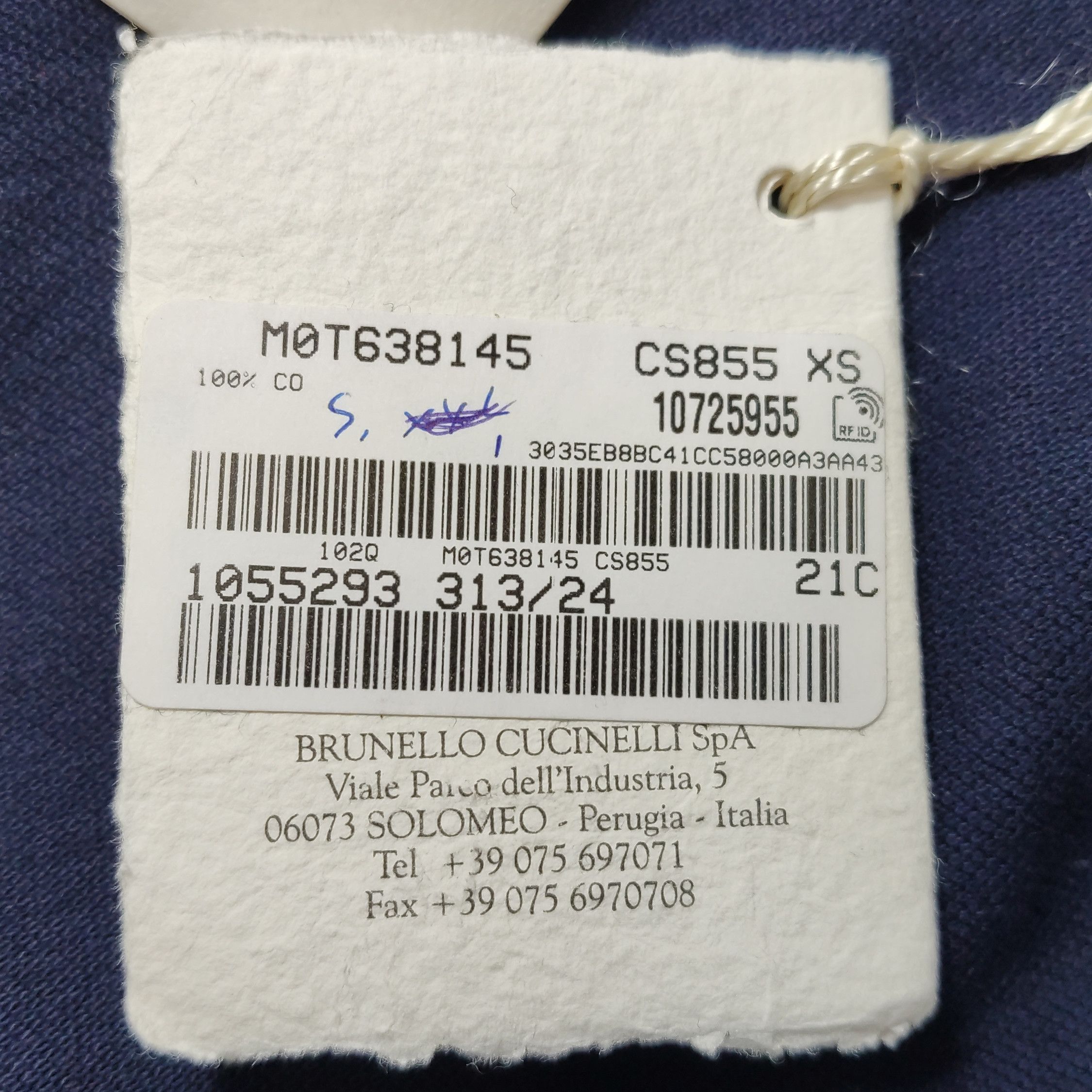 Brunello Cucinelli Brunello Cucinelli Logo Patch Cotton Polo Shirt XS Size US XS / EU 42 / 0 - 10 Thumbnail