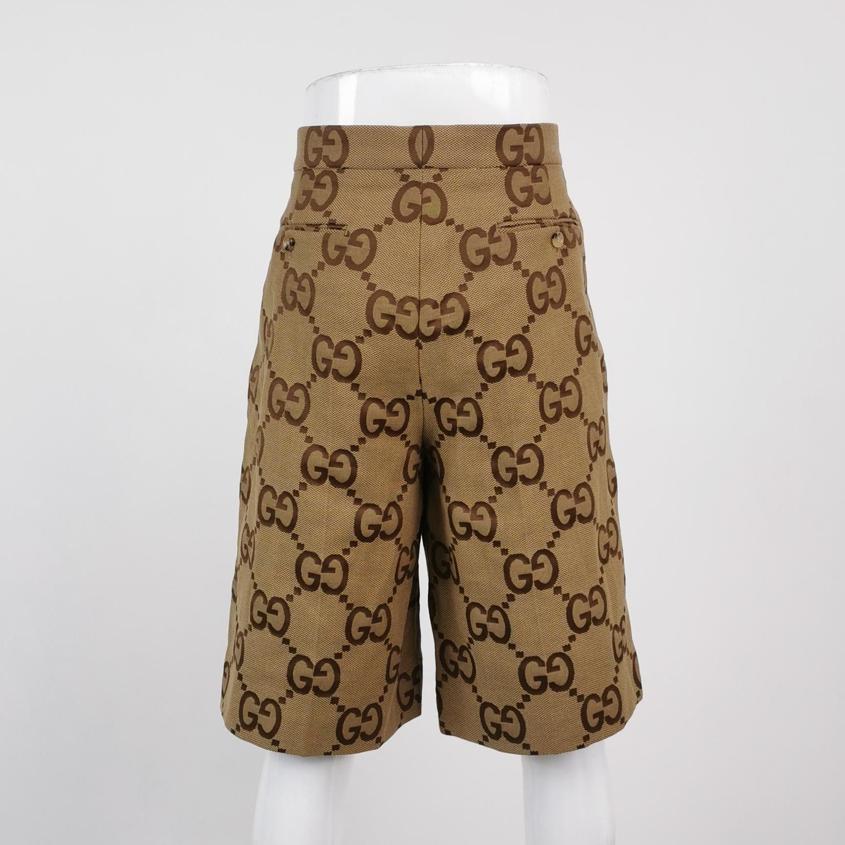 Gucci Gucci GG Monogram Cotton Shorts 48 Size US 32 / EU 48 - 2 Thumbnail