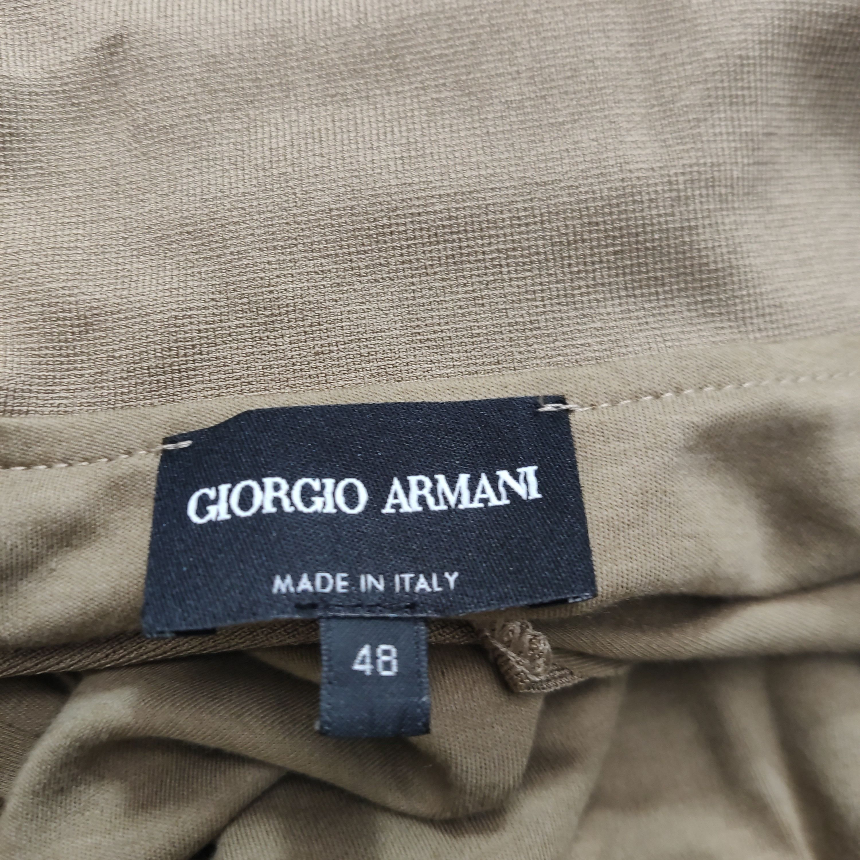 Giorgio Armani Giorgio Armani Cashmere Blend Logo Polo Shirt EU 48 Size US M / EU 48-50 / 2 - 4 Thumbnail