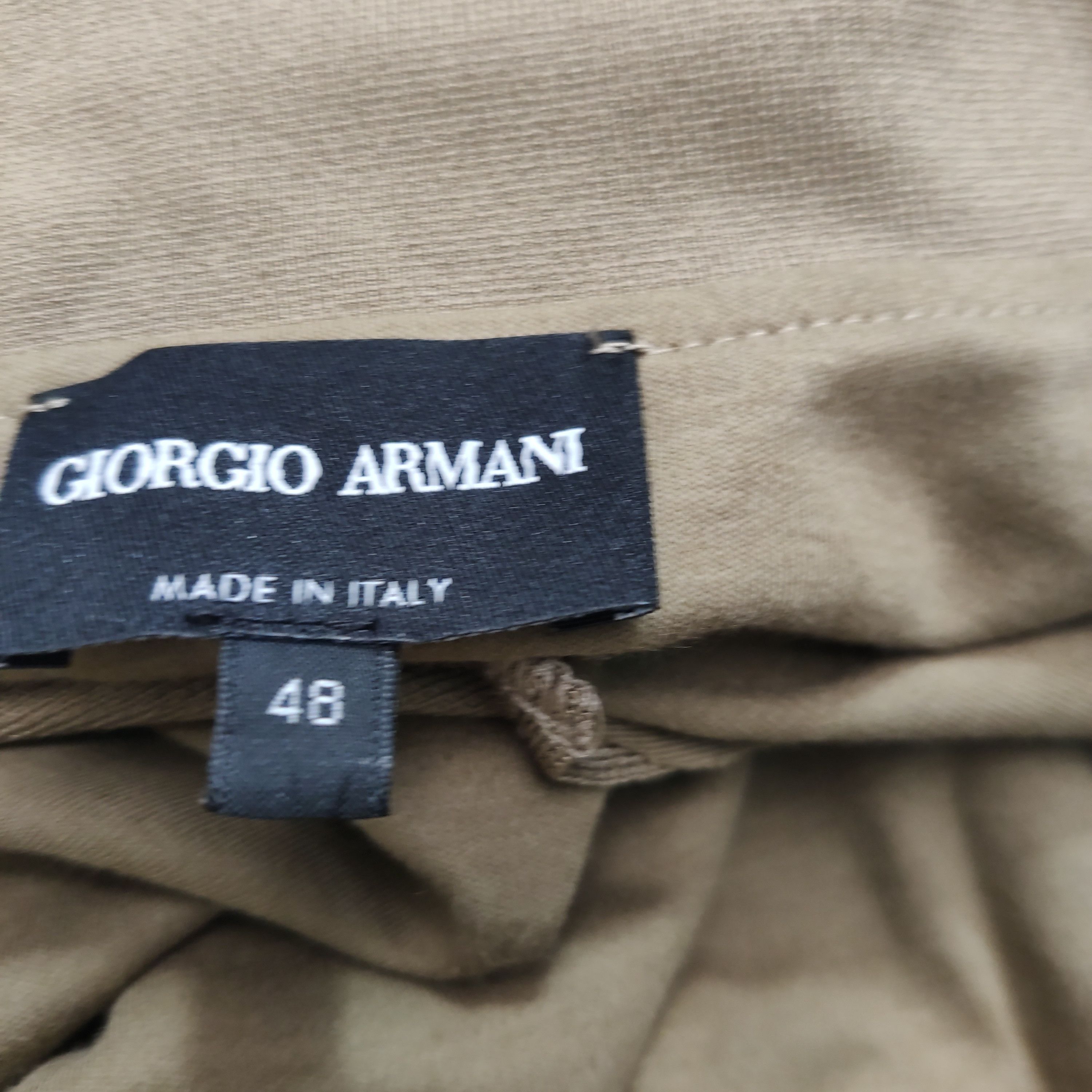 Giorgio Armani Giorgio Armani Cashmere Blend Logo Polo Shirt EU 48 Size US M / EU 48-50 / 2 - 6 Thumbnail