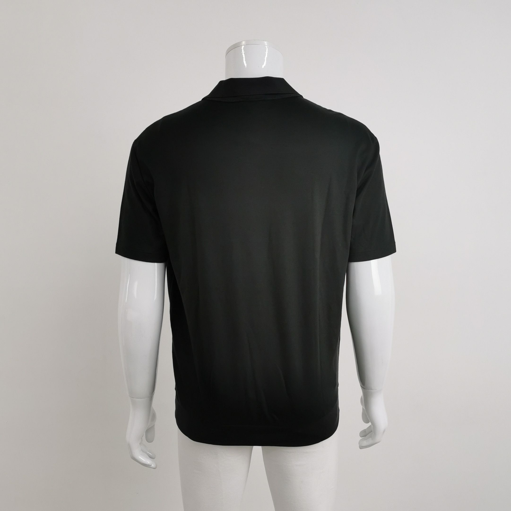 Giorgio Armani Giorgio Armani Cotton-Cashmere Polo Shirt EU 48 Size US M / EU 48-50 / 2 - 2 Thumbnail