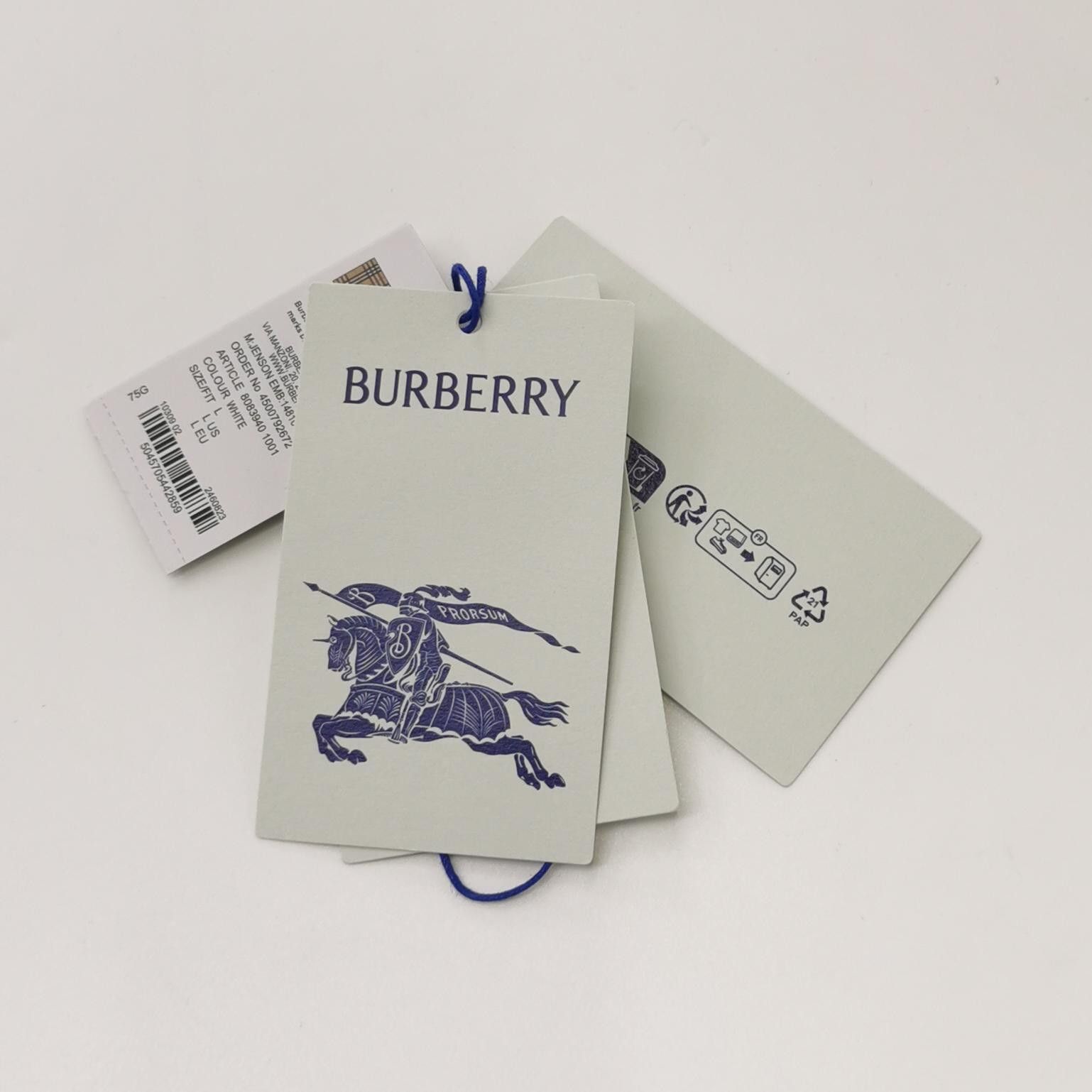 Burberry Burberry Tonal Embroidered Logo T-Shirt Size L Size US L / EU 52-54 / 3 - 4 Thumbnail