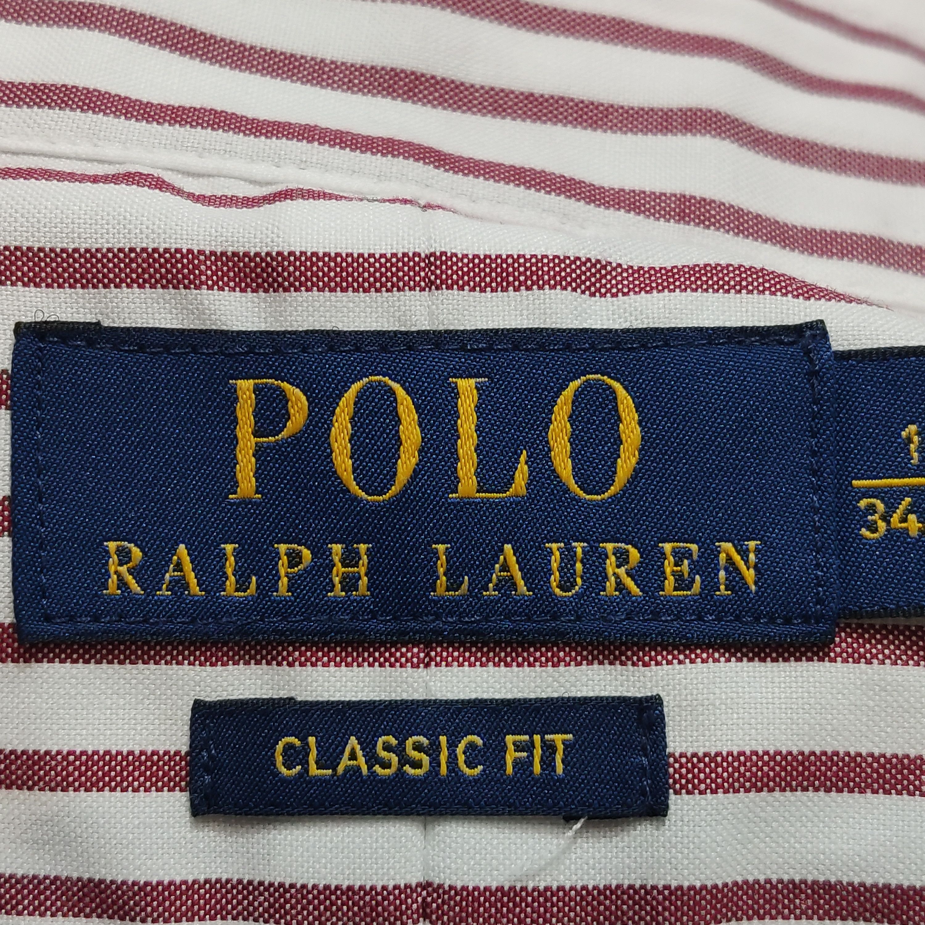 Polo Ralph Lauren Polo Ralph Lauren Striped Button Down Shirt 16 Size US L / EU 52-54 / 3 - 5 Thumbnail