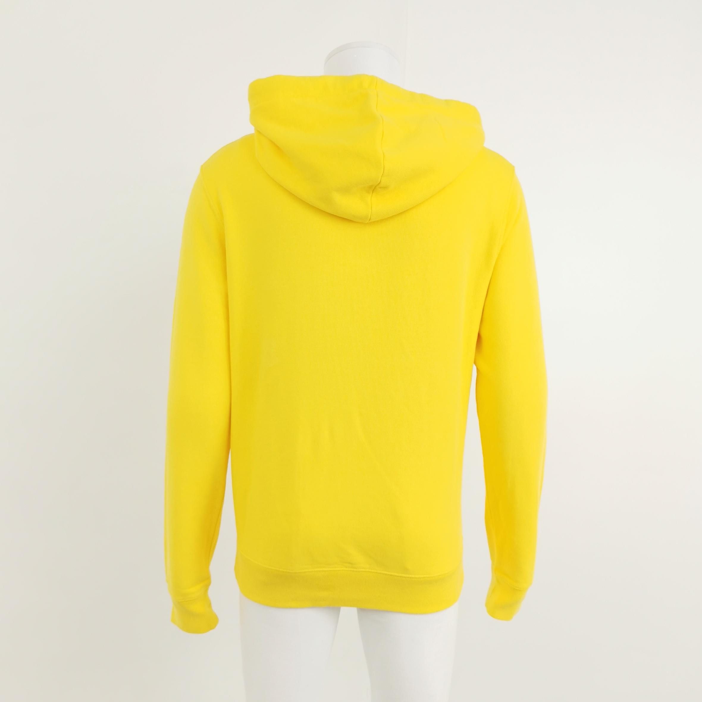 Lanvin Lanvin Yellow Embroidered Logo Hoodie US M Size US M / EU 48-50 / 2 - 2 Thumbnail