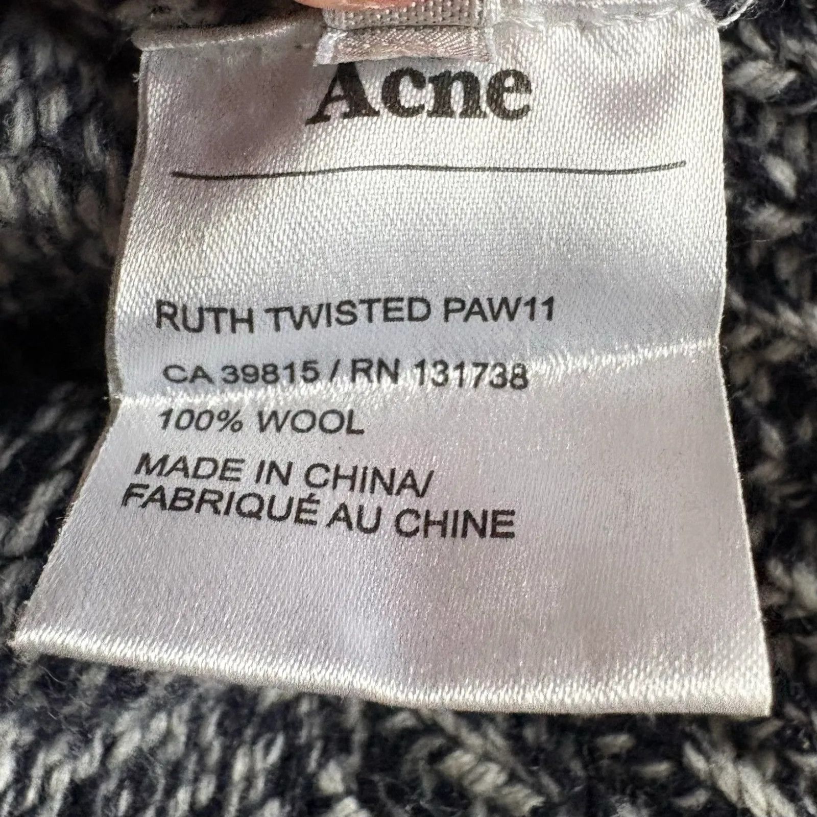 Acne Studios Acne Studios Sweater Size S / US 4 / IT 40 - 3 Thumbnail