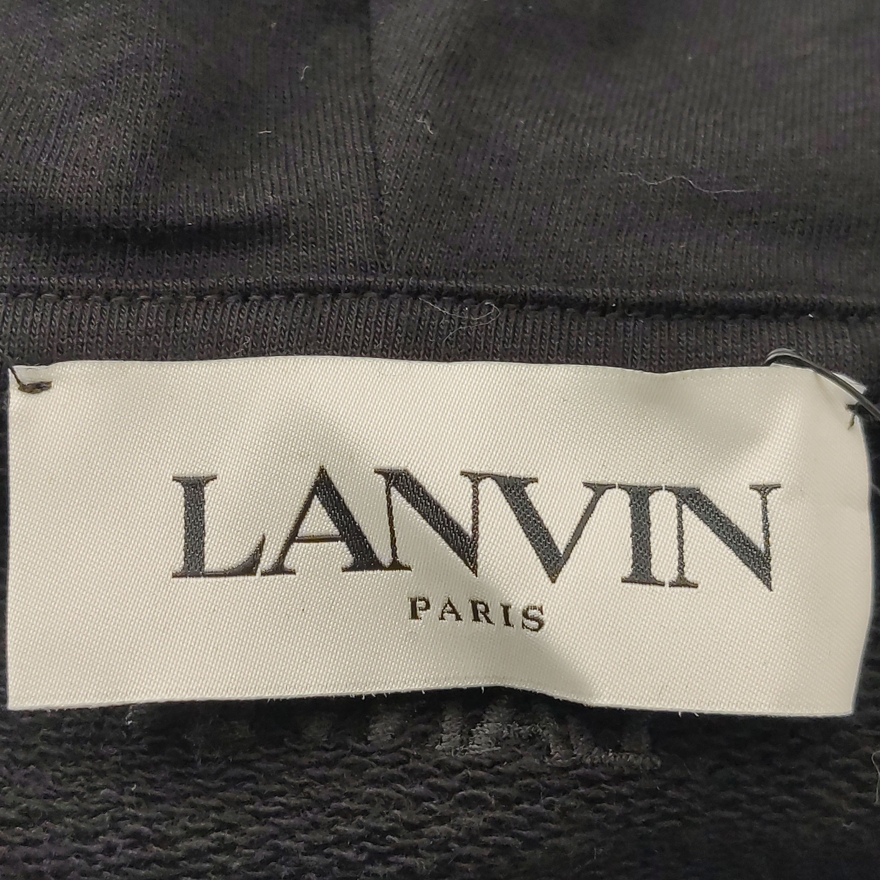 Lanvin Lanvin Curb Logo Hoodie Black Size S Size US S / EU 44-46 / 1 - 5 Thumbnail