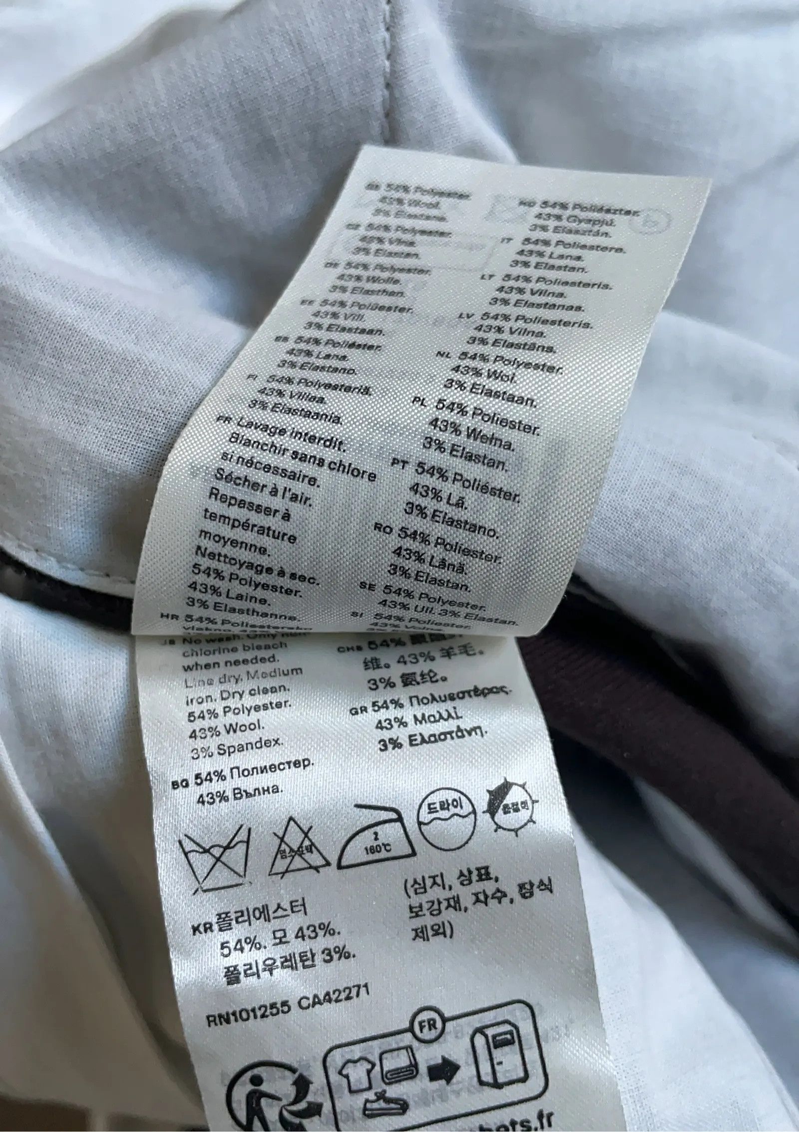 Arket Arket VIDA SKRÄDDADE BYXOR Pants Size 30" / US 8 / IT 44 - 3 Thumbnail