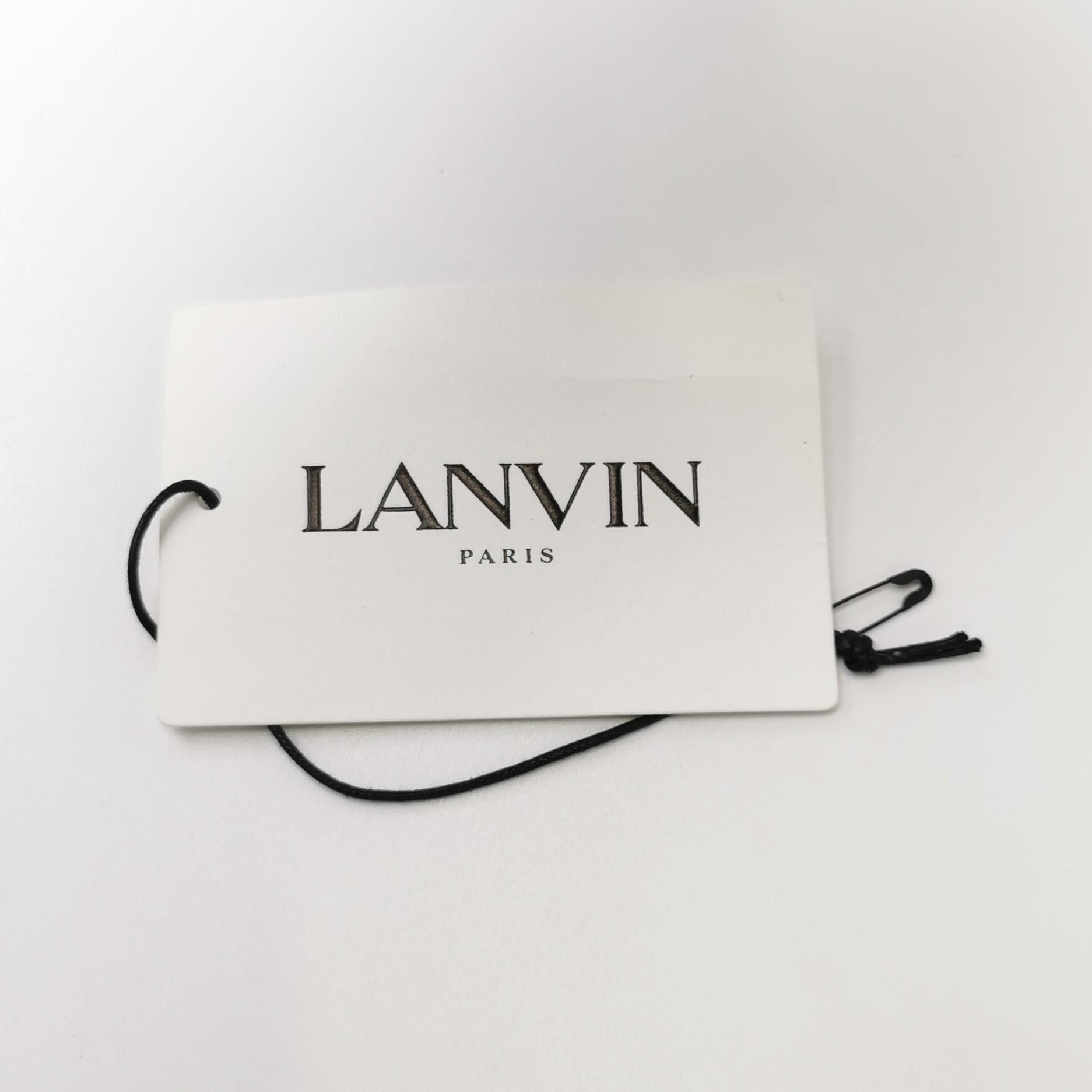 Lanvin Lanvin Burgundy Logo Sweatshirt Size M Size US M / EU 48-50 / 2 - 4 Thumbnail