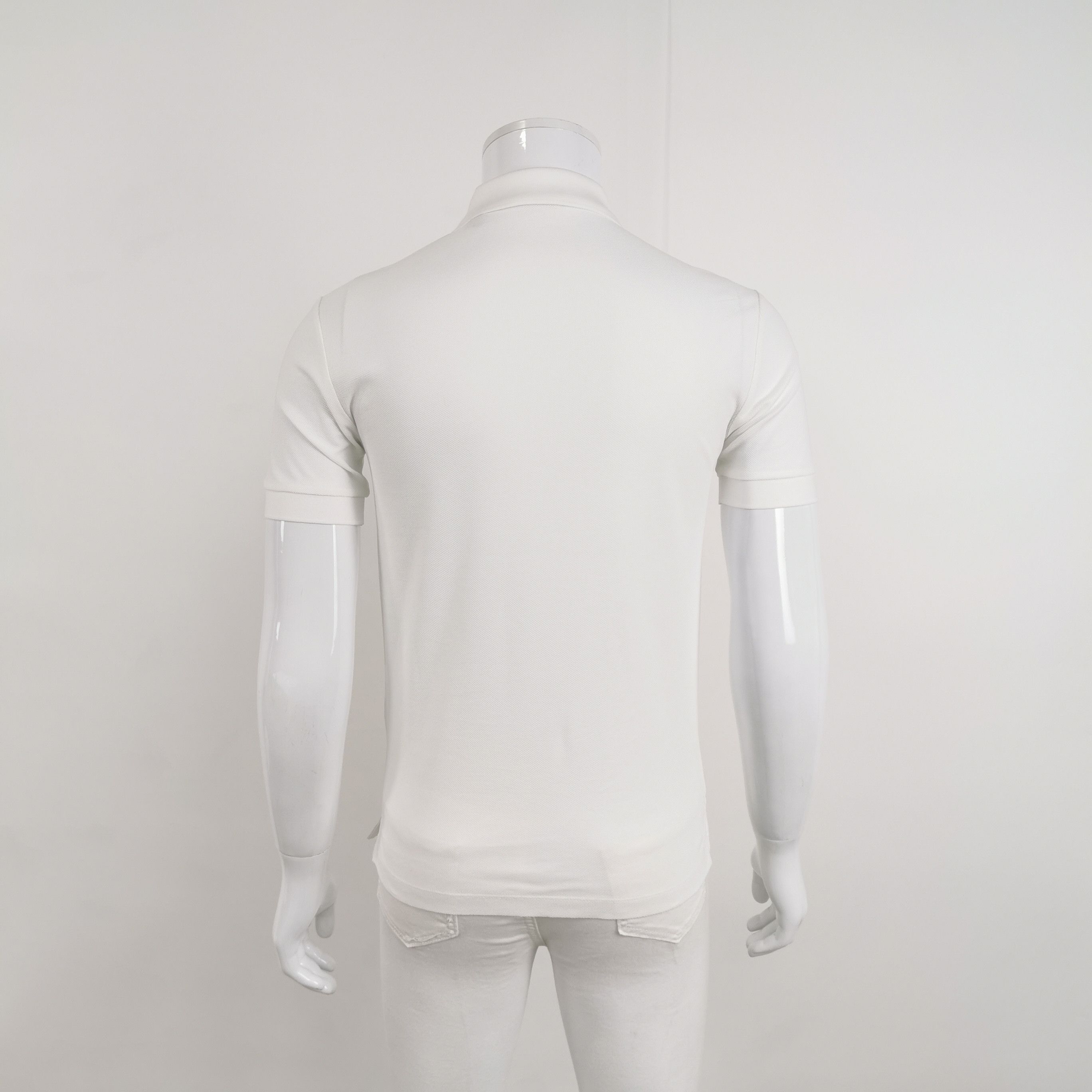 Burberry Burberry White Cotton Polo Shirt Size S Size US S / EU 44-46 / 1 - 2 Thumbnail