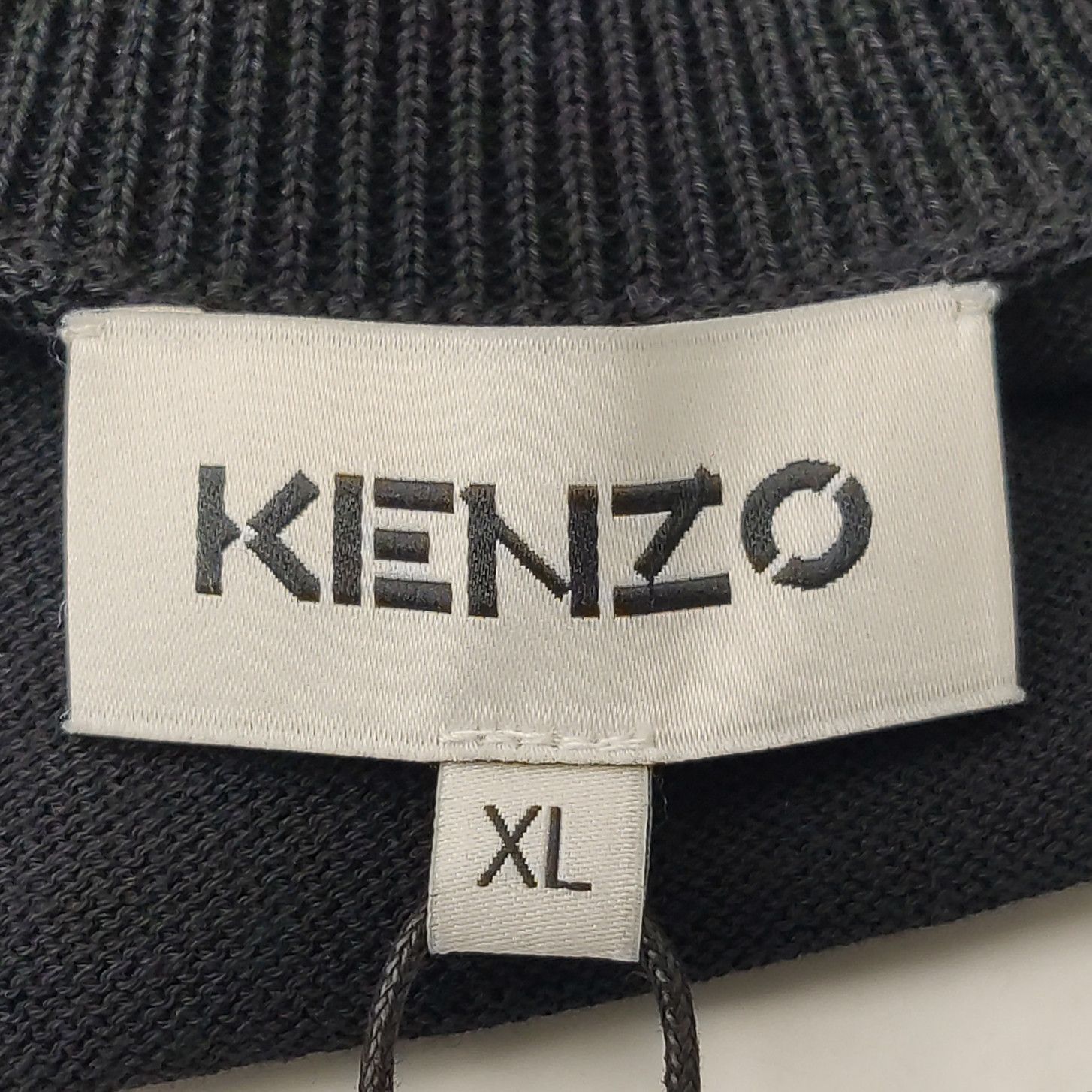 Kenzo Kenzo Tiger Patch Cotton Sweater Size XL Size US XL / EU 56 / 4 - 5 Thumbnail