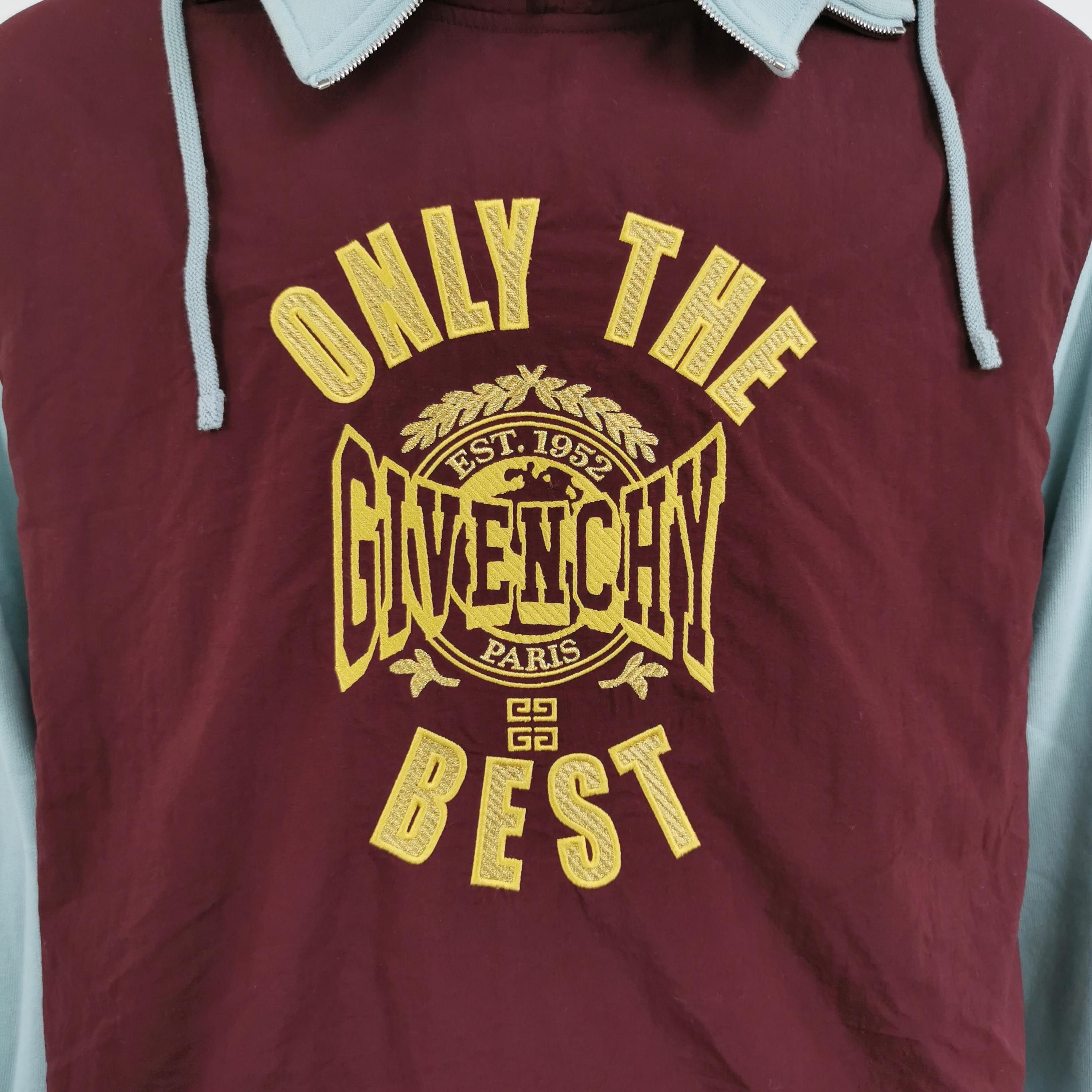 Givenchy Givenchy Logo Contrast Panel Hoodie US XS Size US XS / EU 42 / 0 - 3 Thumbnail